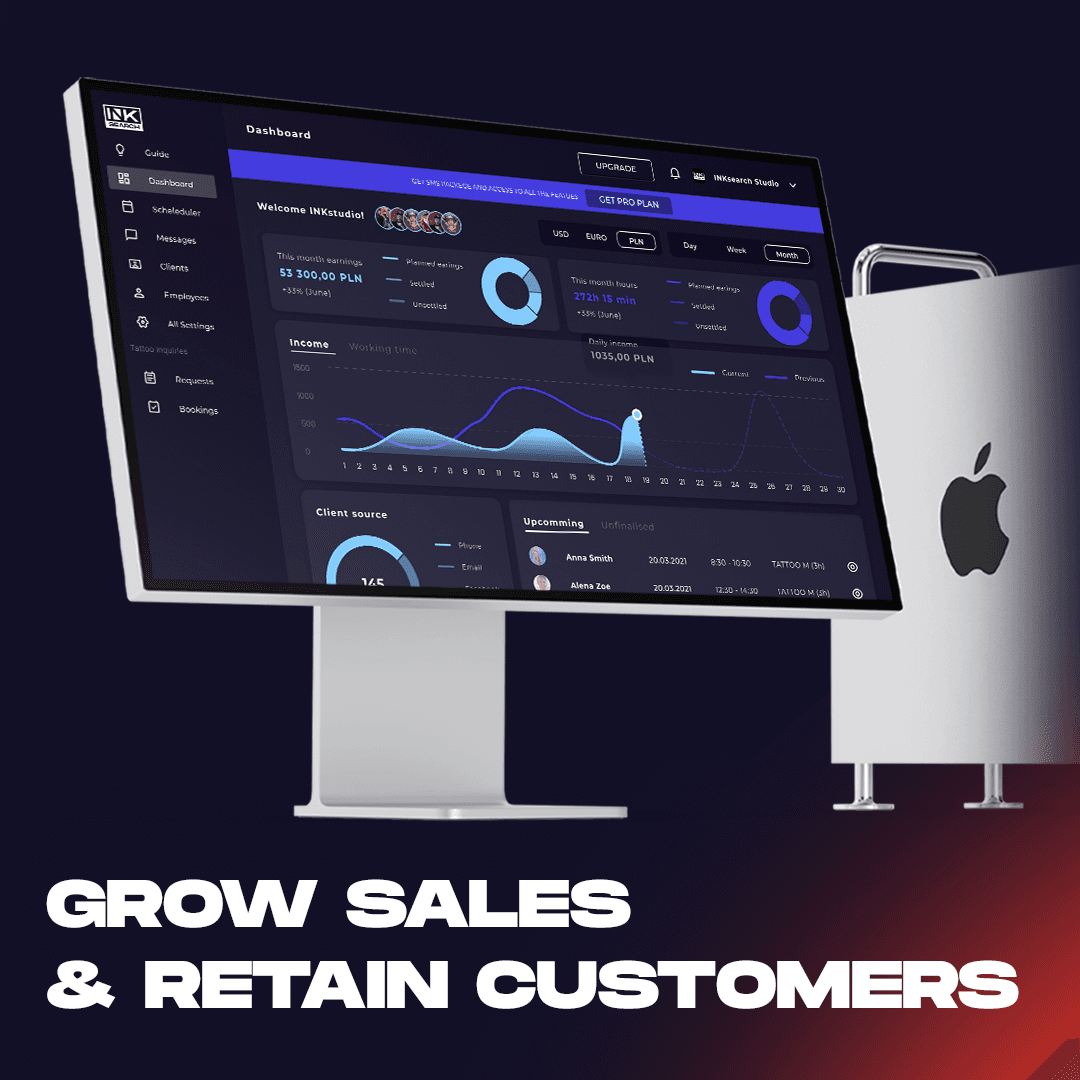 Revolution in der Tattoo-Studioverwaltung - INKsearch CRM