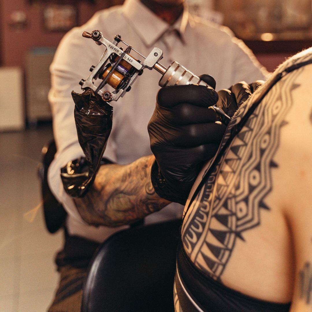 Tattoos on the ear