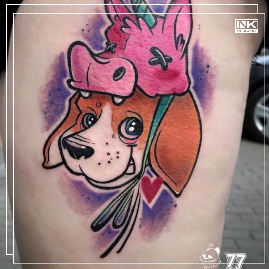 Tatuaż pies - zrób tatuaż ze swoim pupilem!
