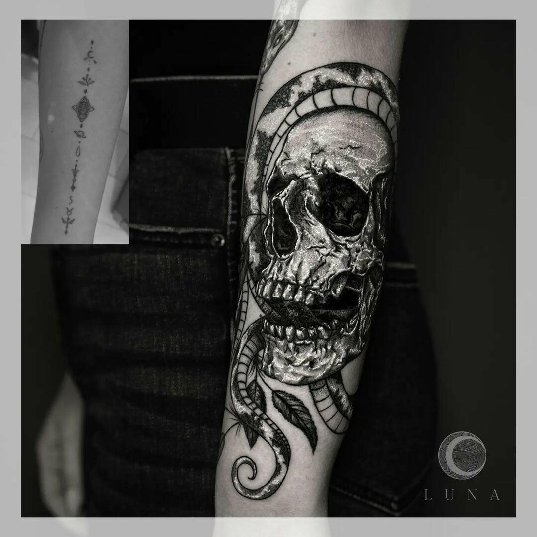 Inksearch tattoo luna tattoo