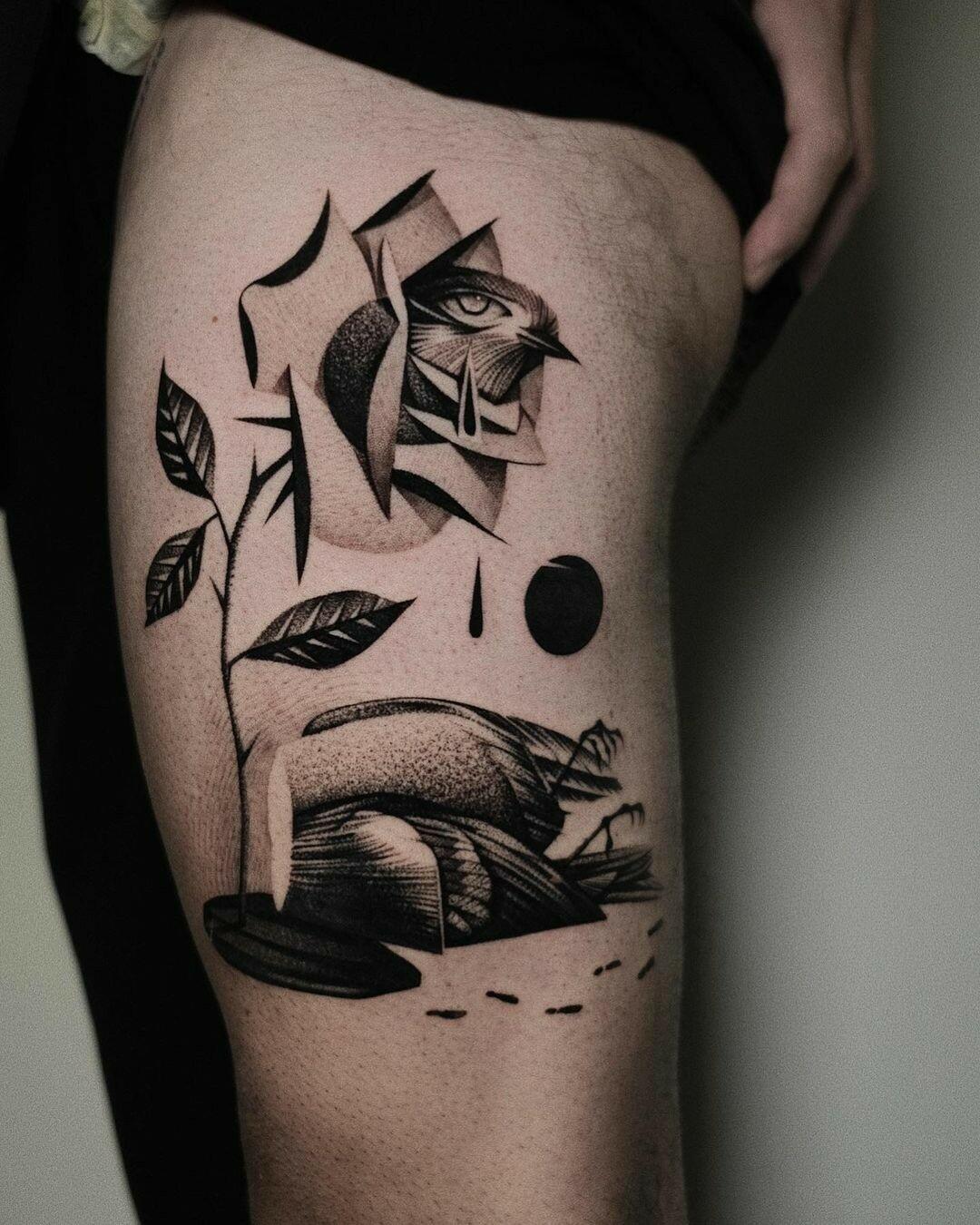 Inksearch tattoo Patryk Chybowski (Boski Tattoo)