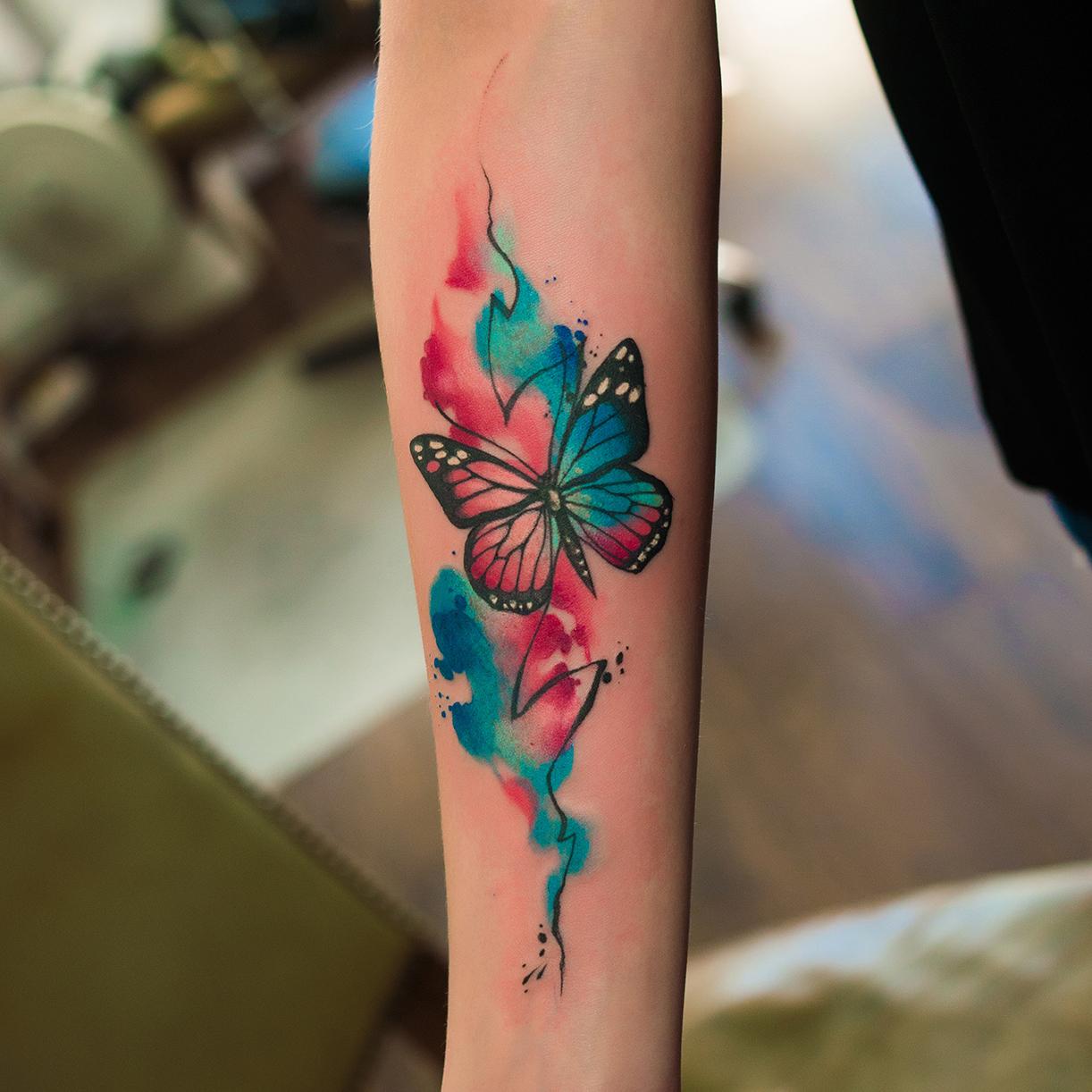 Inksearch tattoo Kateryna Zelenska