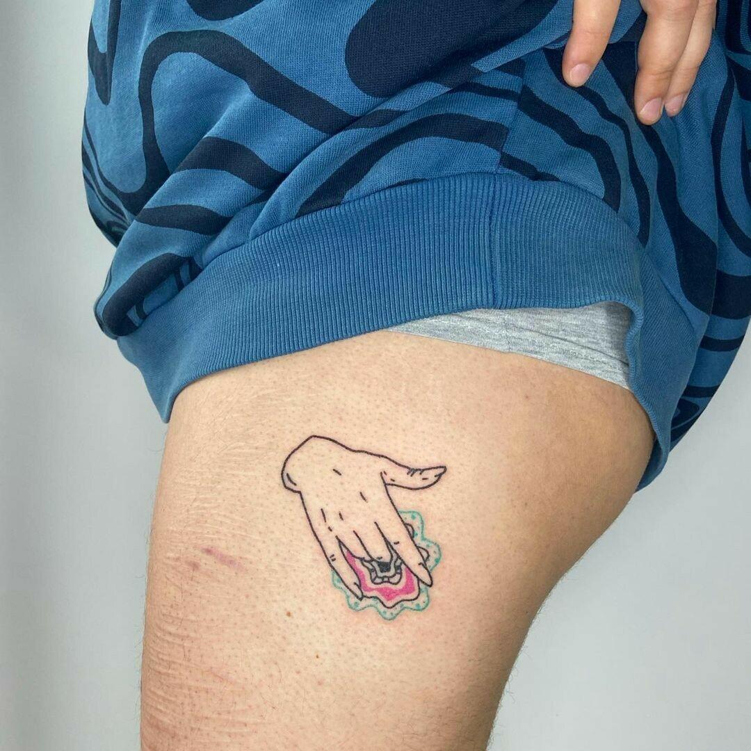 Inksearch tattoo Super Spanko