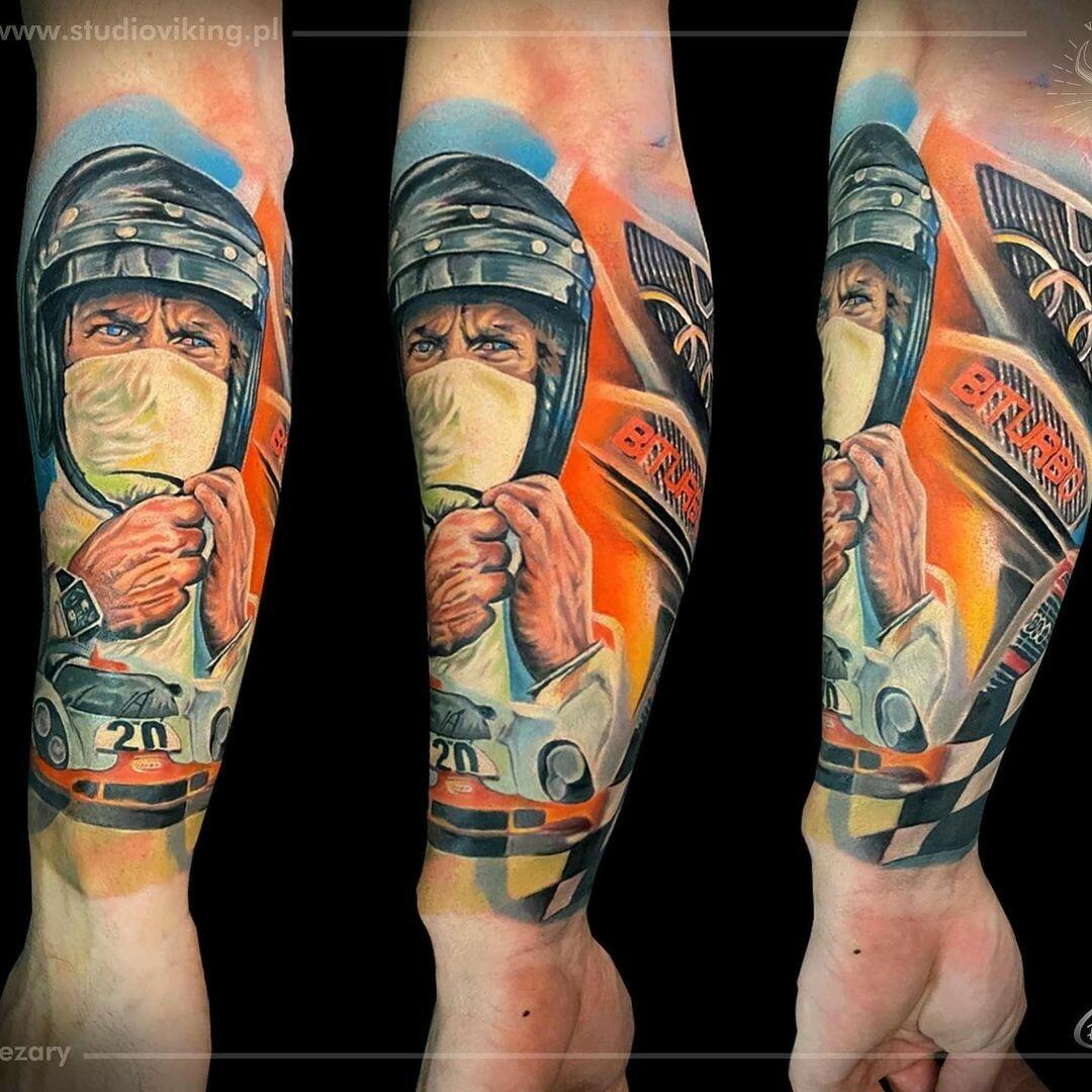 Inksearch tattoo Cezary 'Cezar' Soszyński