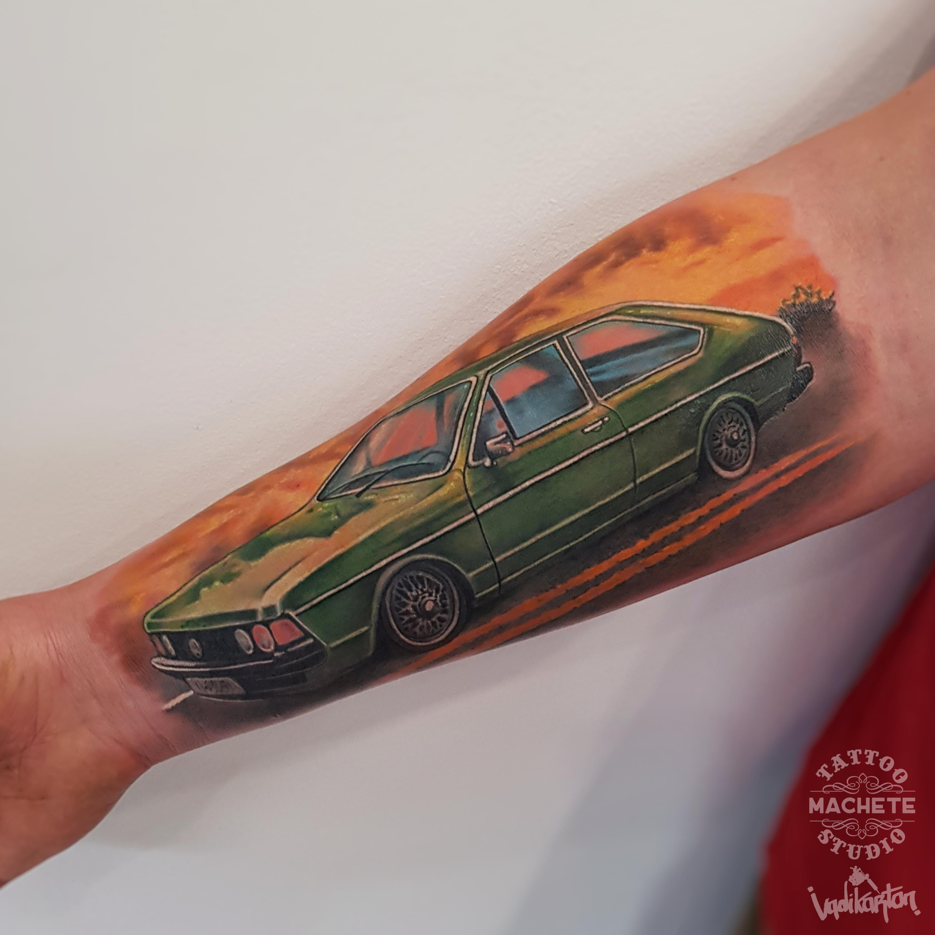 Inksearch tattoo Machete Tattoo Gdynia