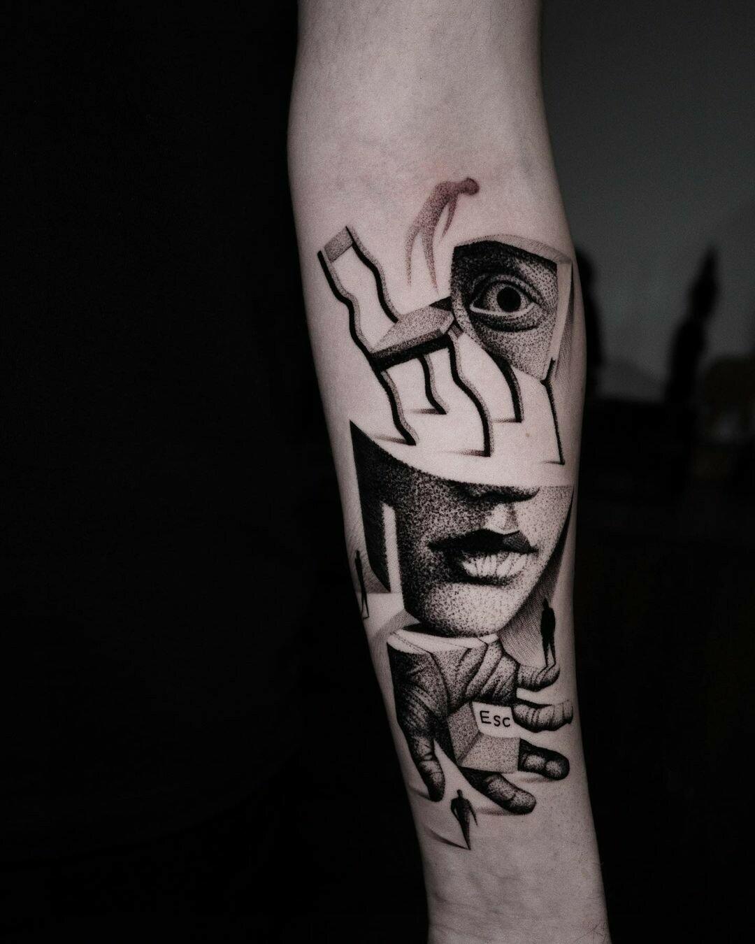 Inksearch tattoo Patryk Chybowski (Boski Tattoo)