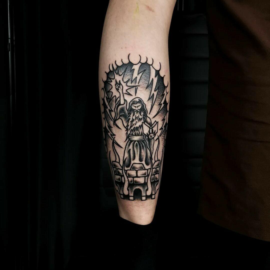 Inksearch tattoo SPIKE HEAD