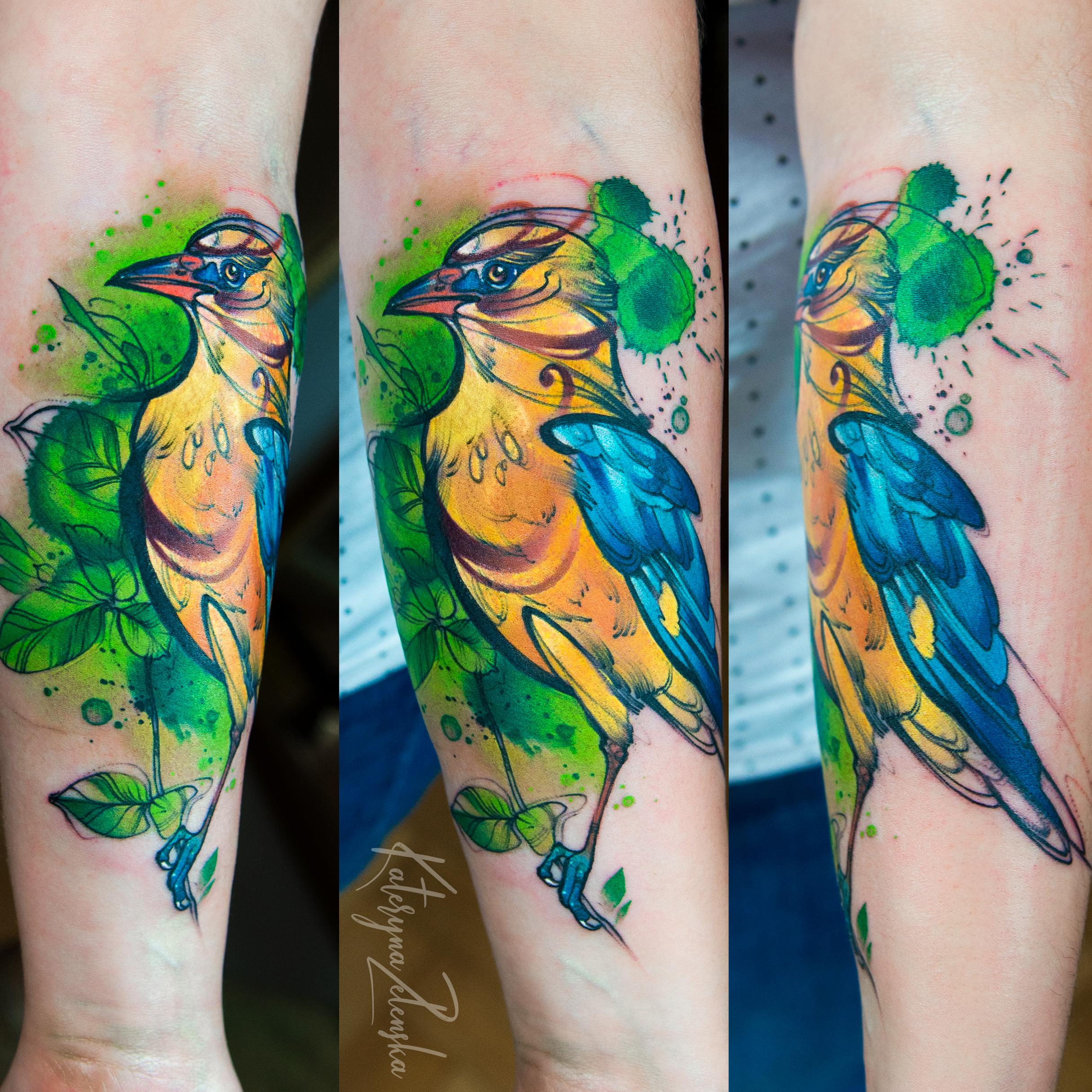 Inksearch tattoo Kateryna Zelenska