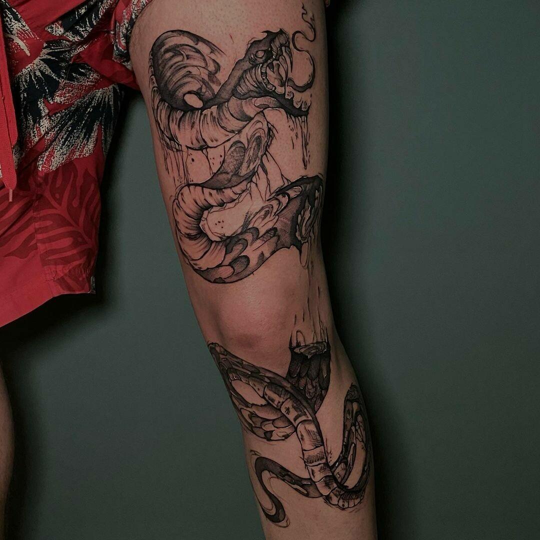 Inksearch tattoo Baba na Rowerze Tattoo