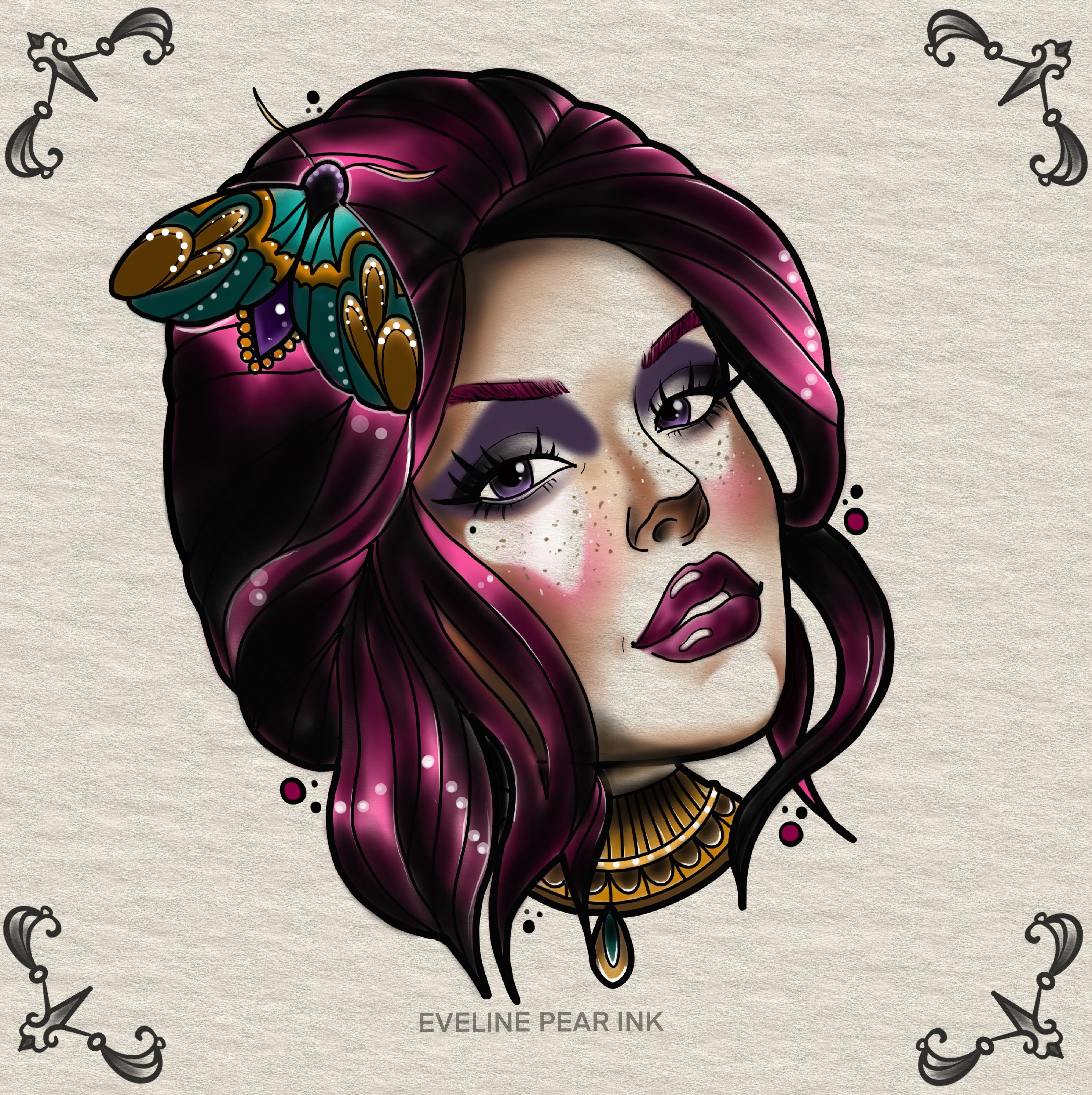 Inksearch tattoo Eveline Pear Ink