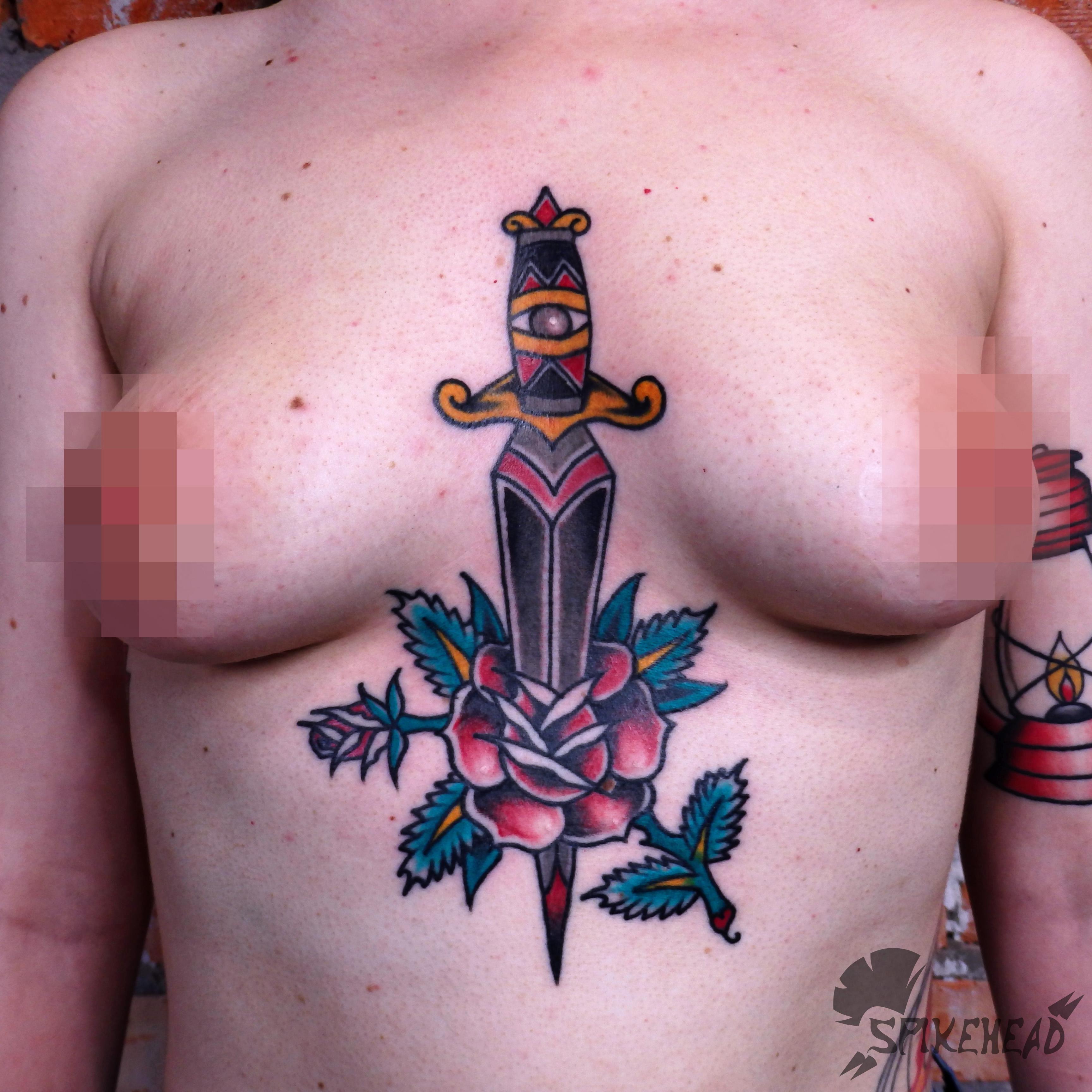 Inksearch tattoo SPIKE HEAD