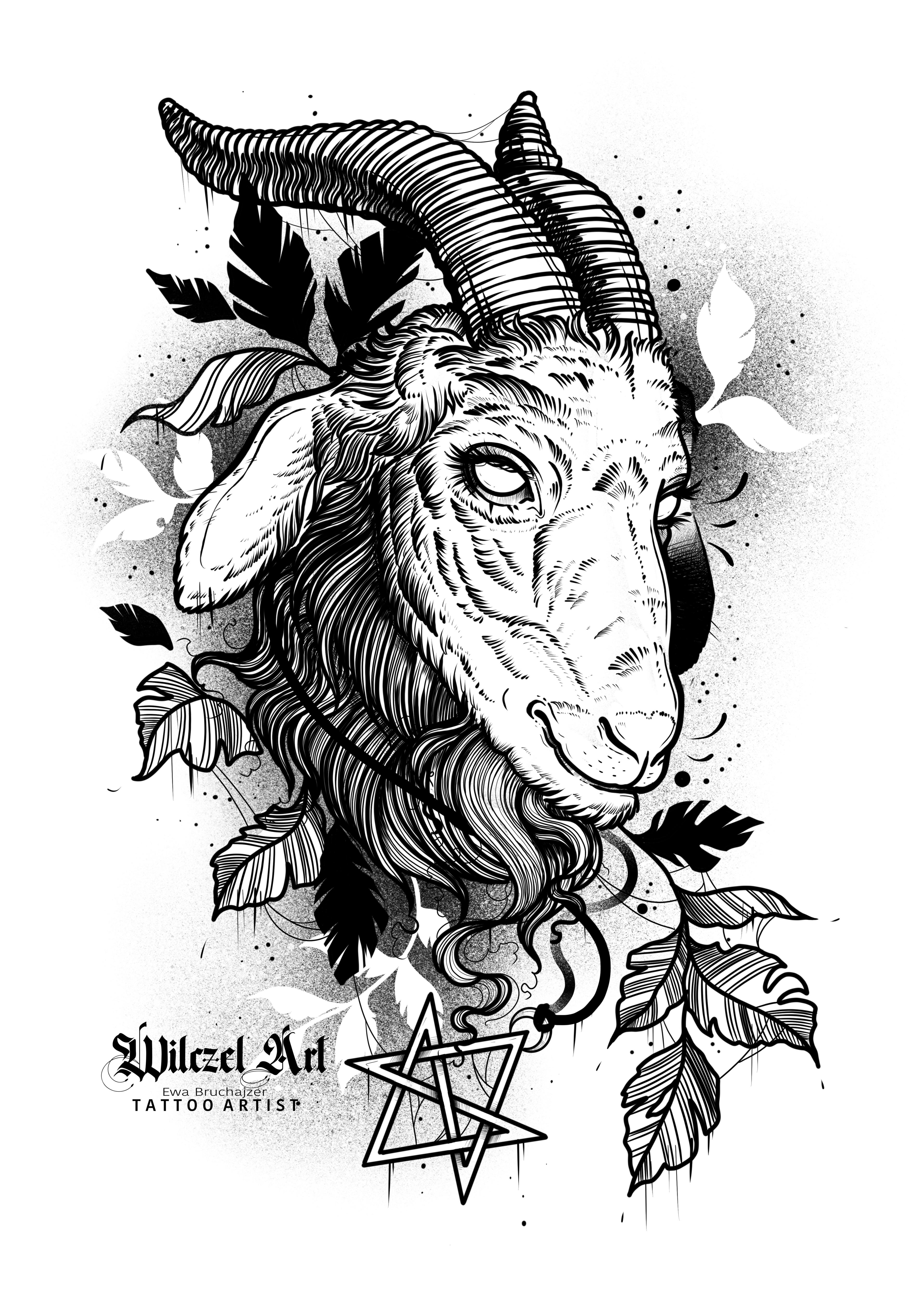 Inksearch tattoo Wilczeł