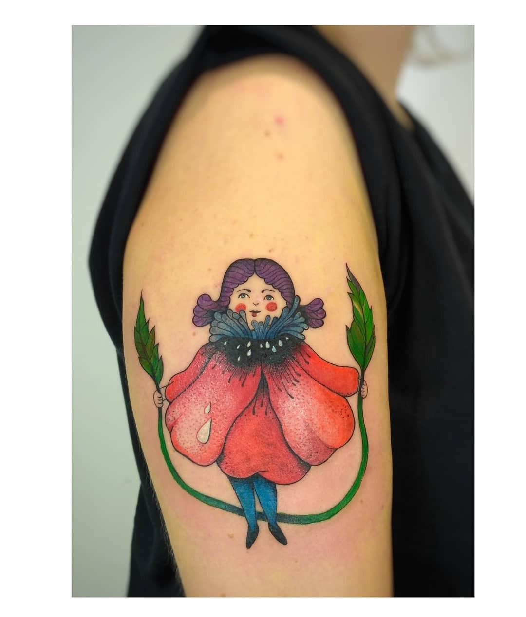 Inksearch tattoo Anna Szejdewik aka Coxie