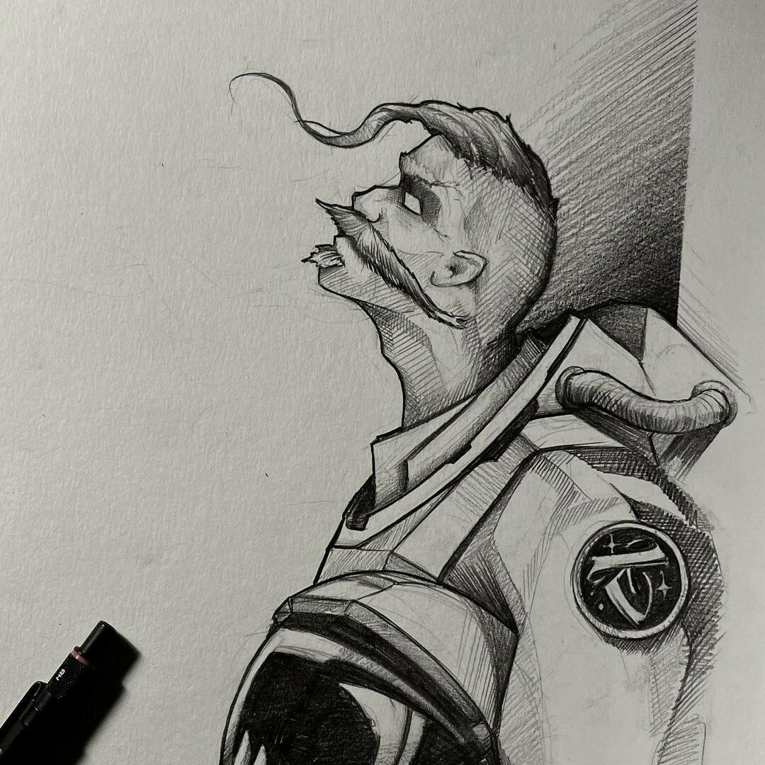 Inksearch tattoo Emil Ćwik - Licho nie śpi