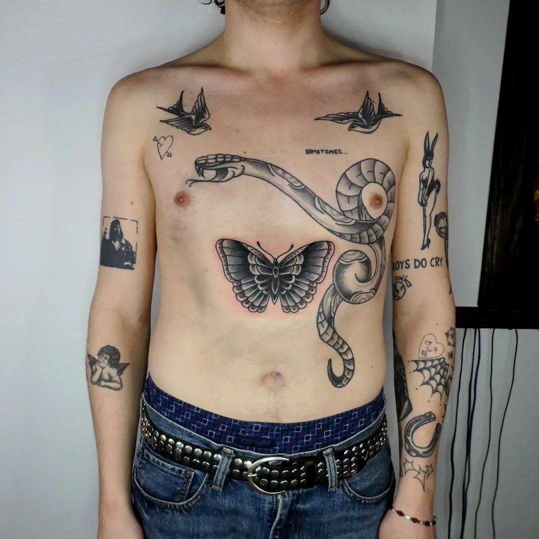 Inksearch tattoo SPIKE HEAD