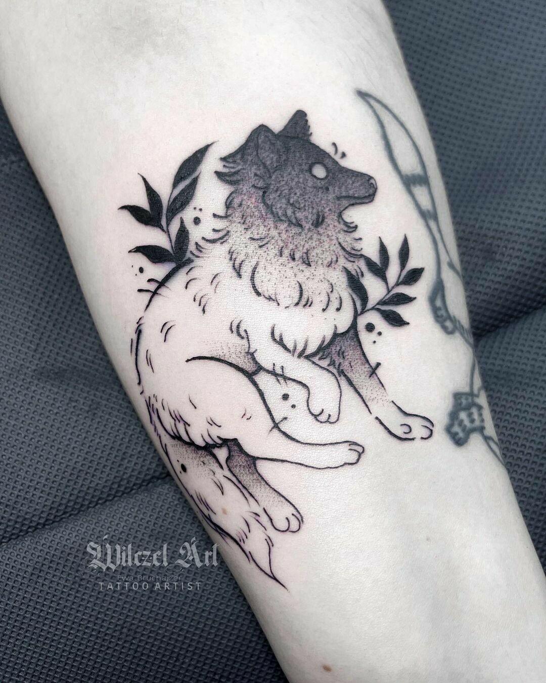 Inksearch tattoo Wilczeł