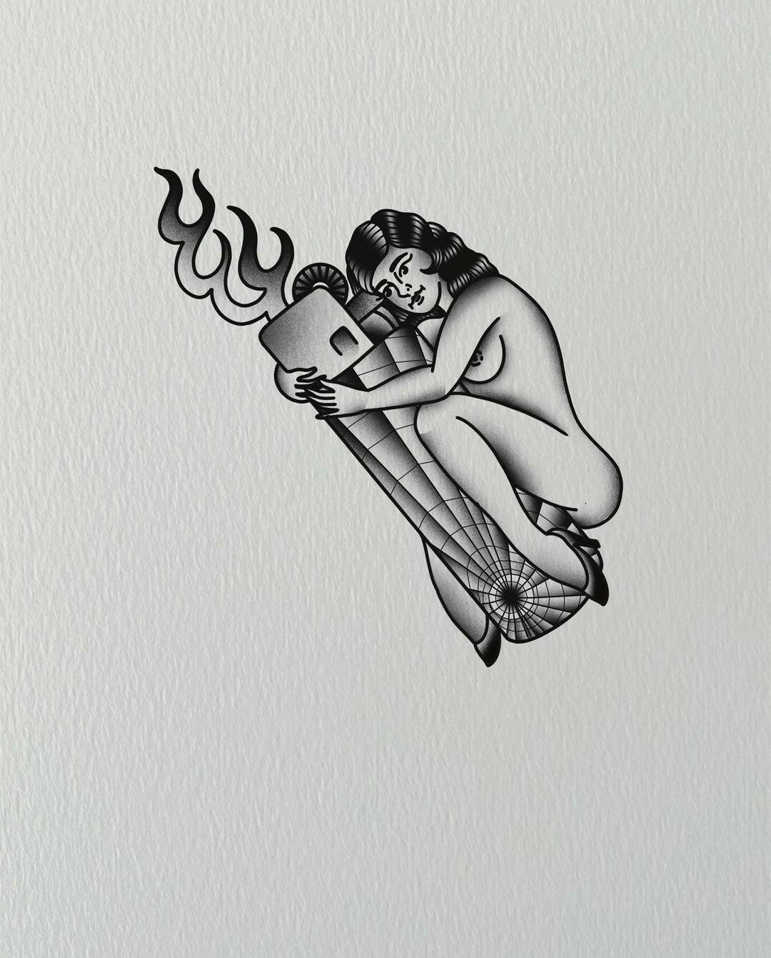 Inksearch tattoo Agahtattooer