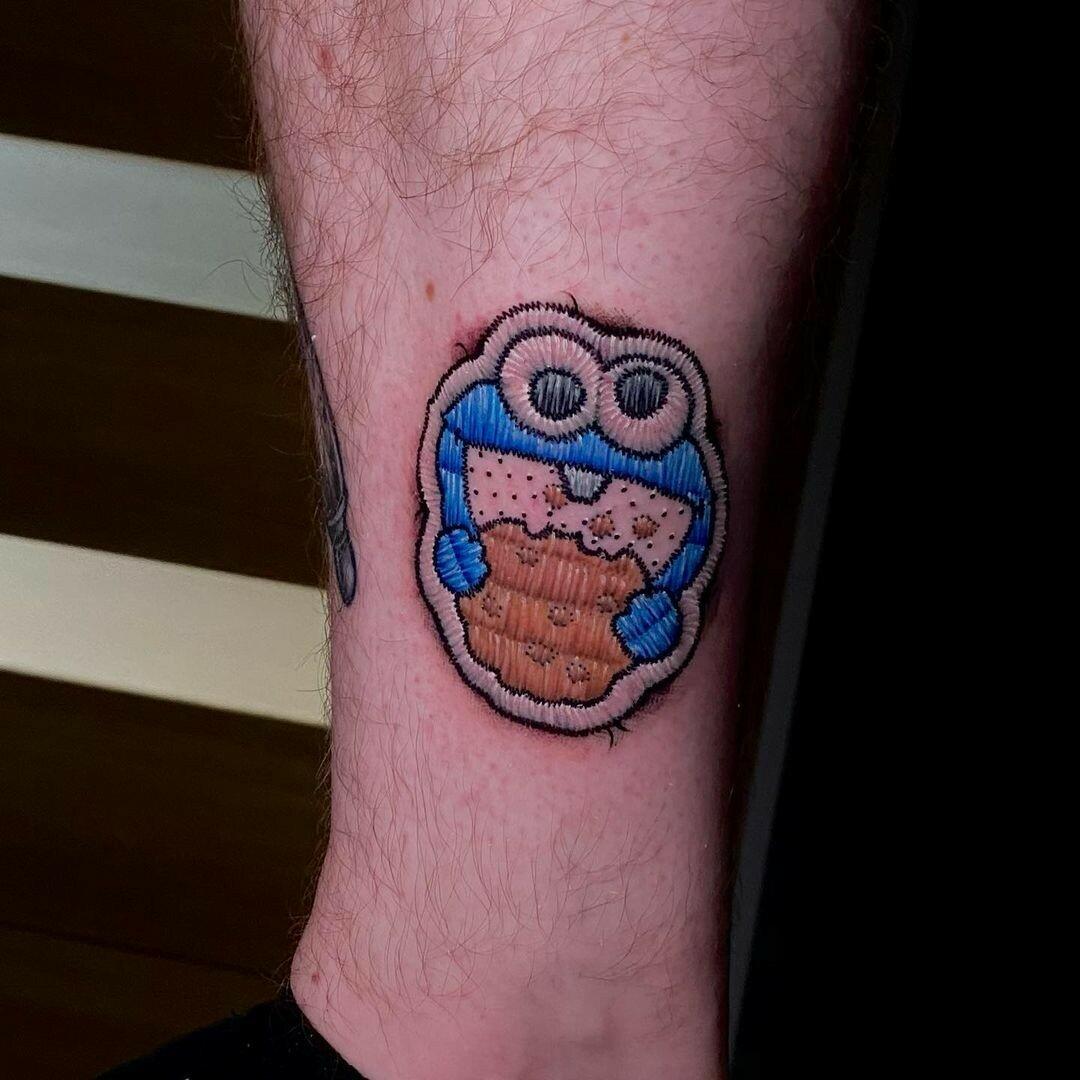 Inksearch tattoo Baba na Rowerze Tattoo