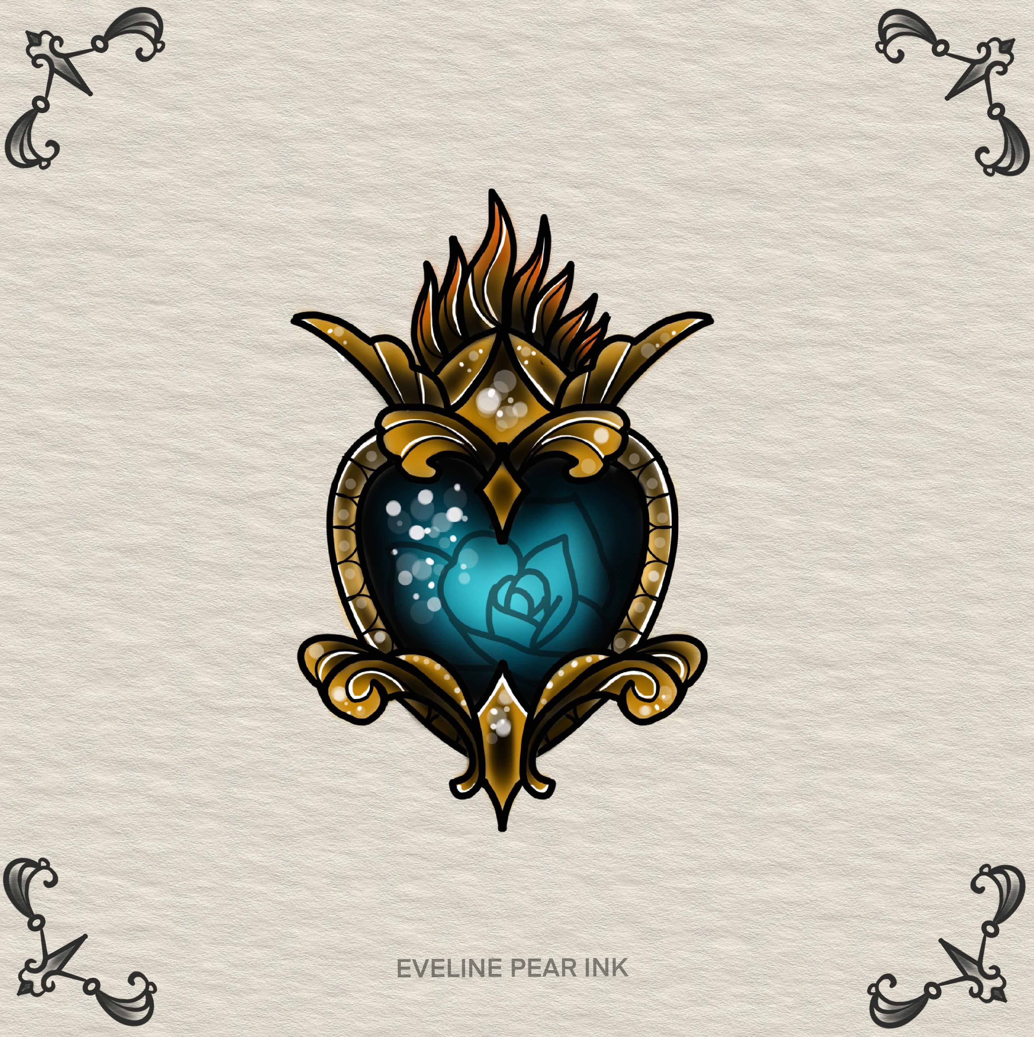 Inksearch tattoo Eveline Pear Ink