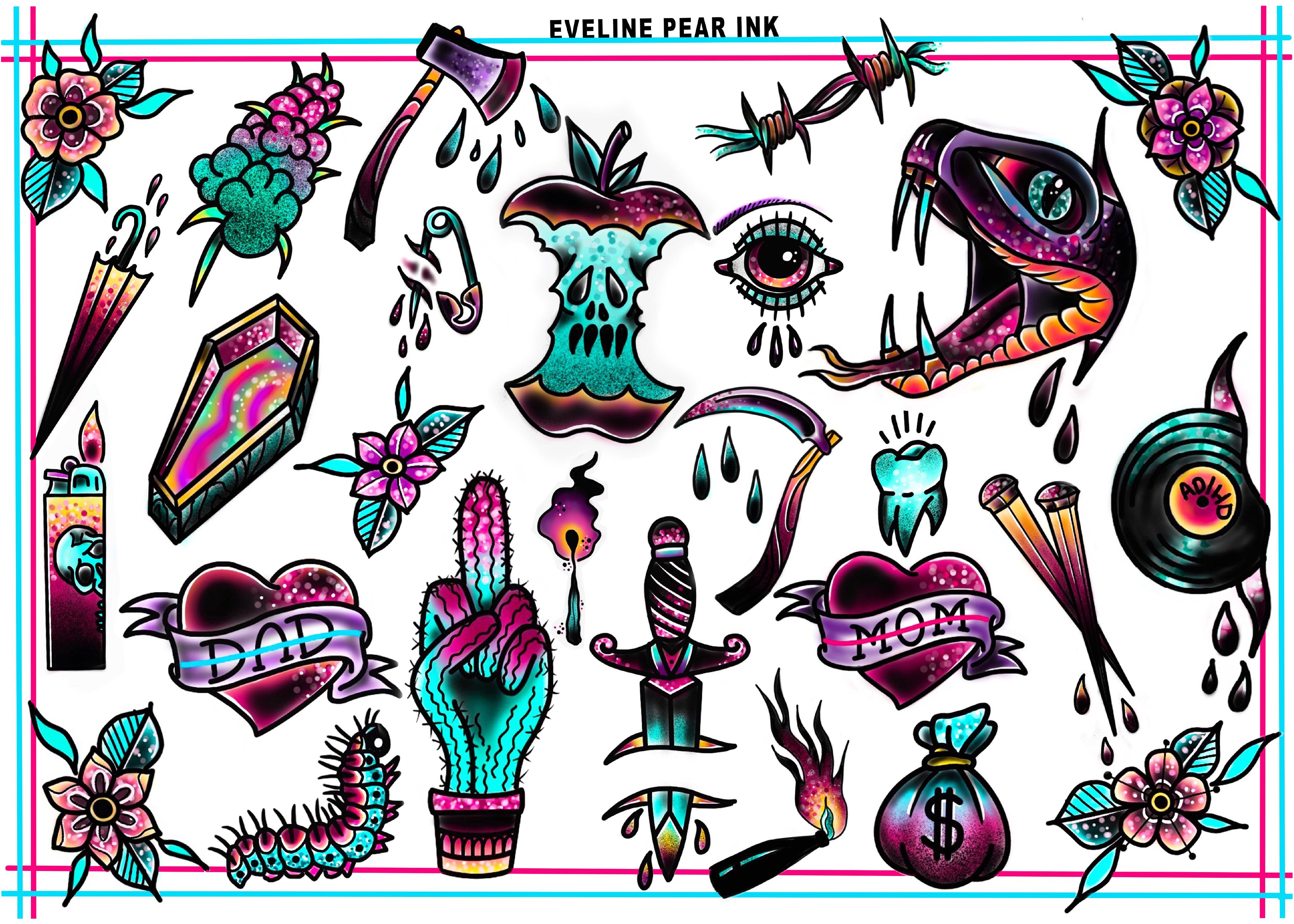 Inksearch tattoo Eveline Pear Ink