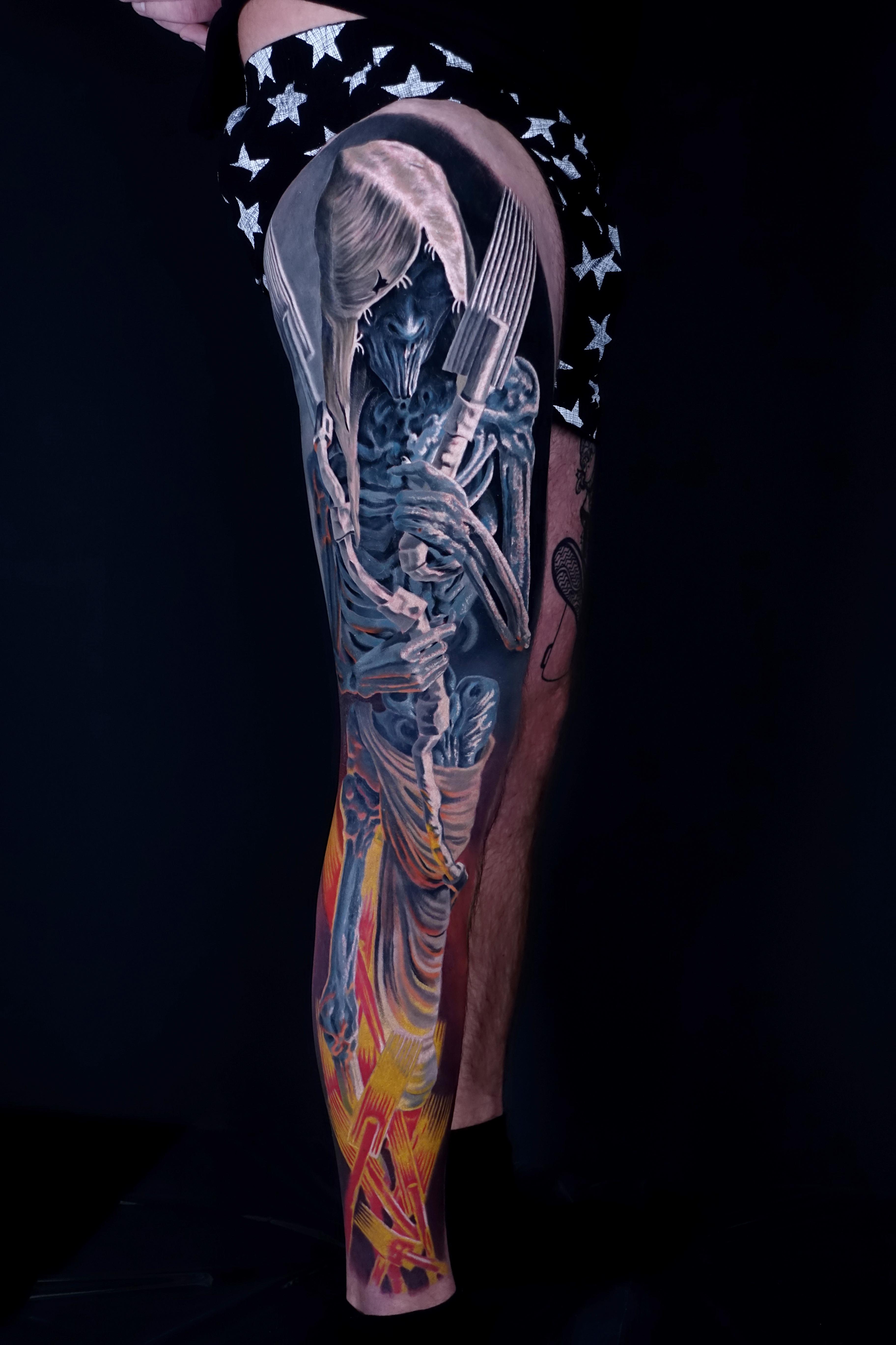Inksearch tattoo Marcin Polak - Insekt