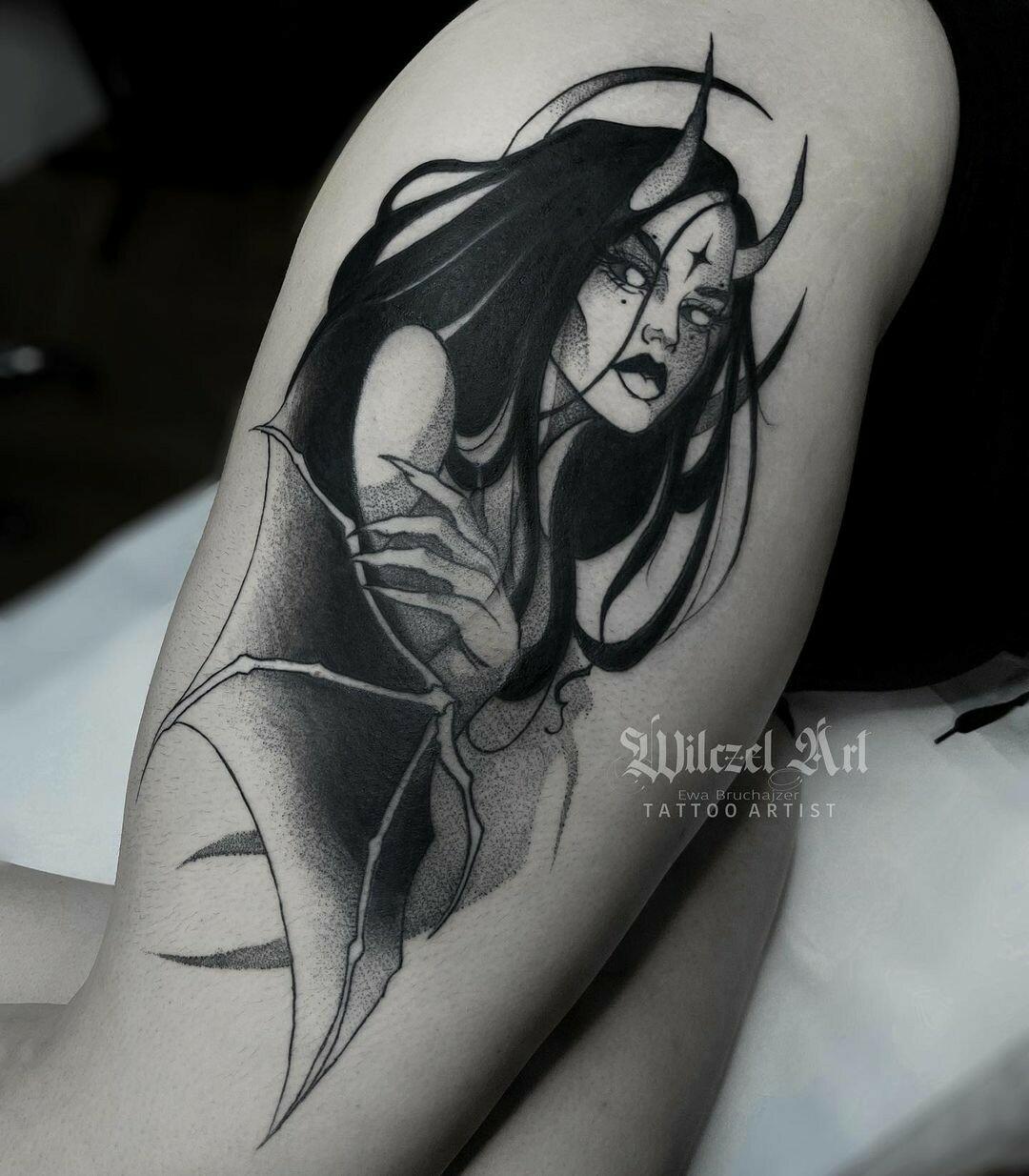 Inksearch tattoo Wilczeł