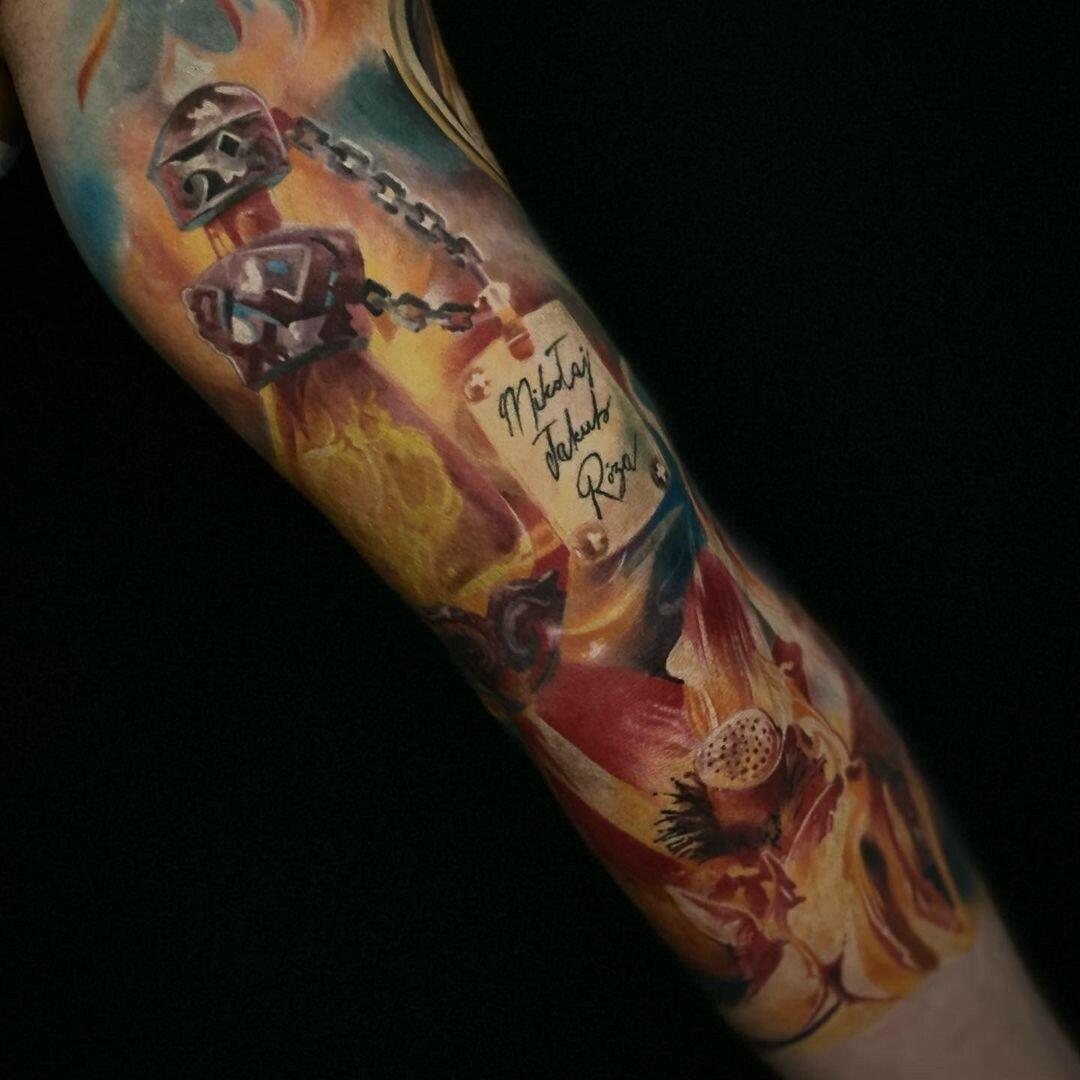 Inksearch tattoo Art Line