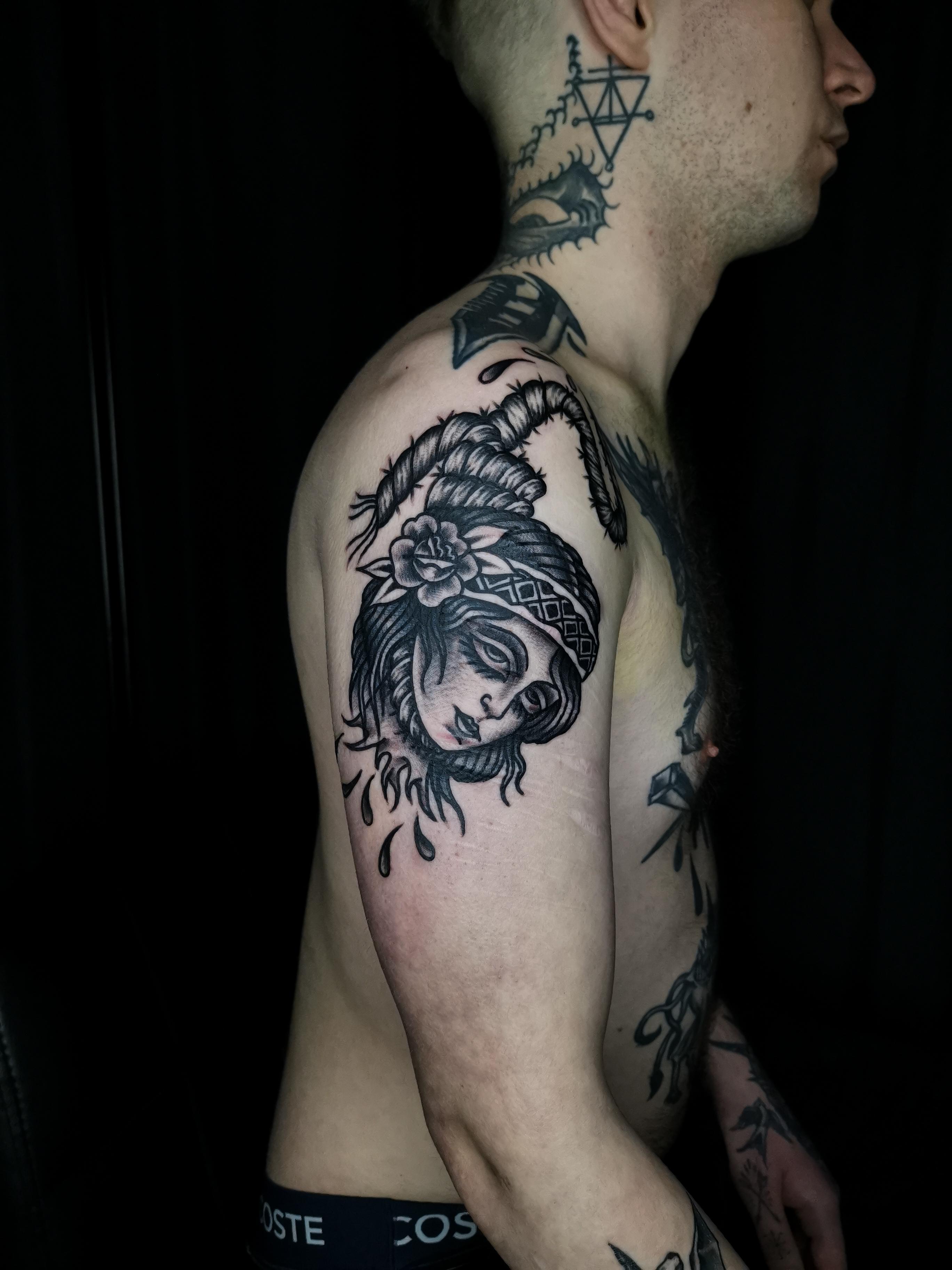 Inksearch tattoo SPIKE HEAD