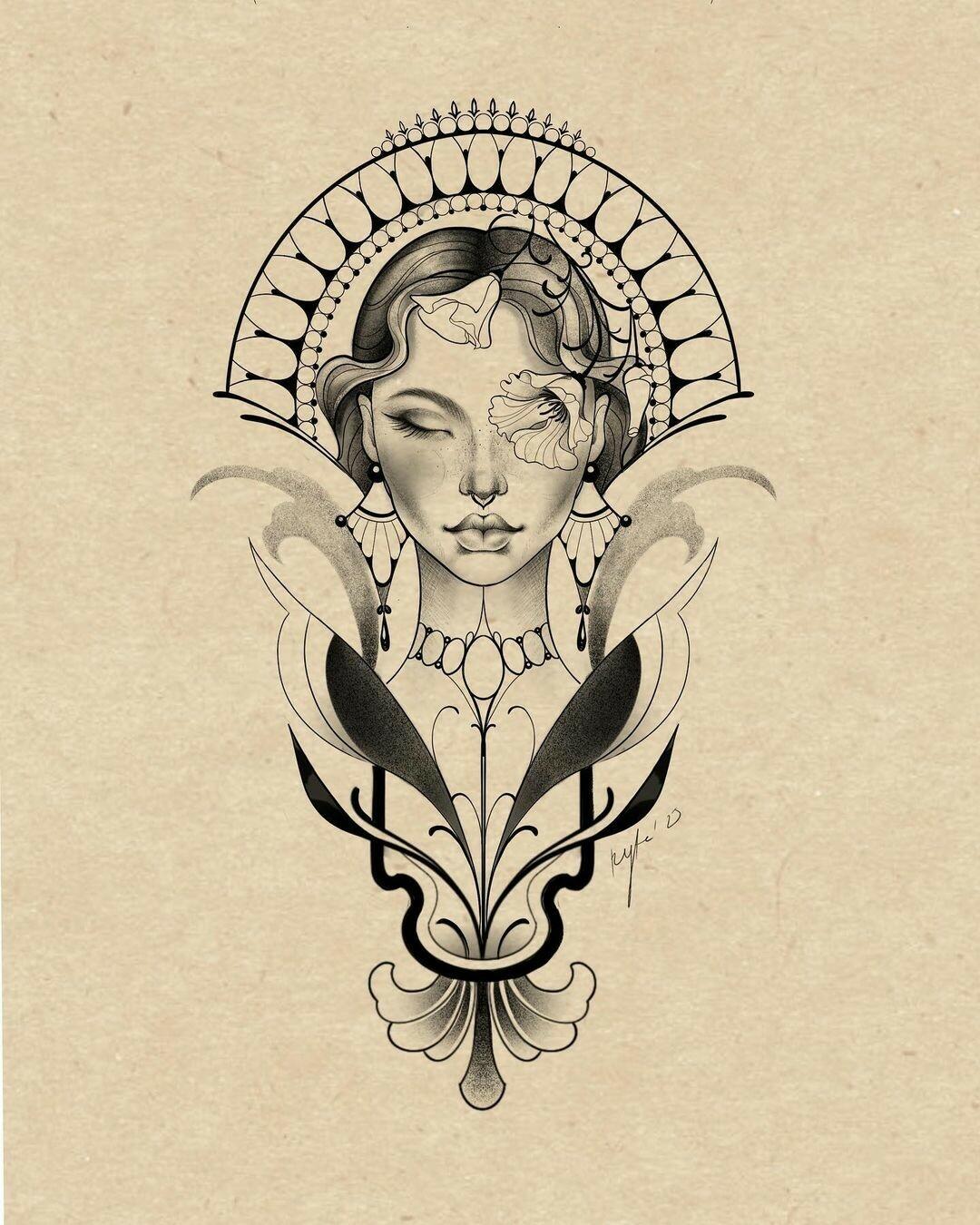 Inksearch tattoo Magdalena Maria