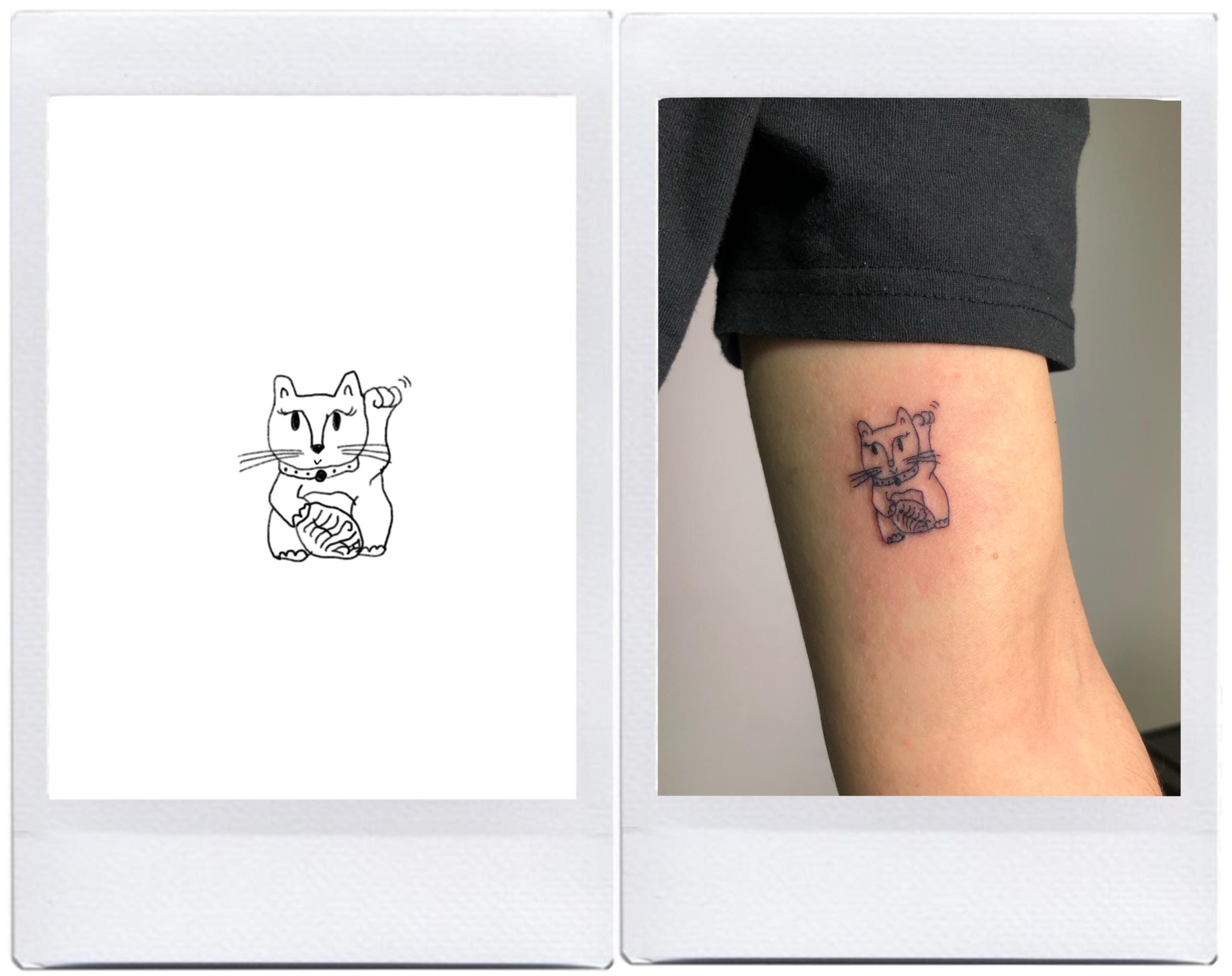 Inksearch tattoo Lucky_cat_tatts