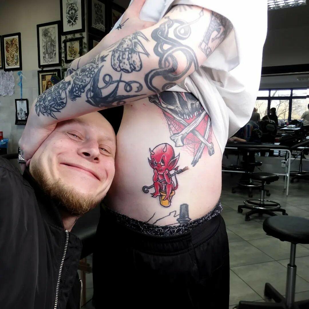 Inksearch tattoo SPIKE HEAD