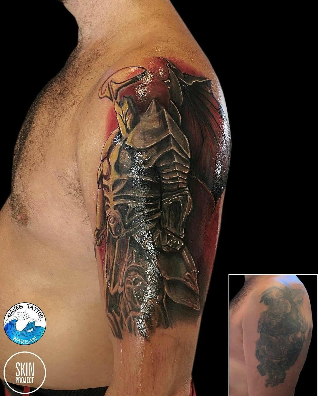 Inksearch tattoo Chamski kontur