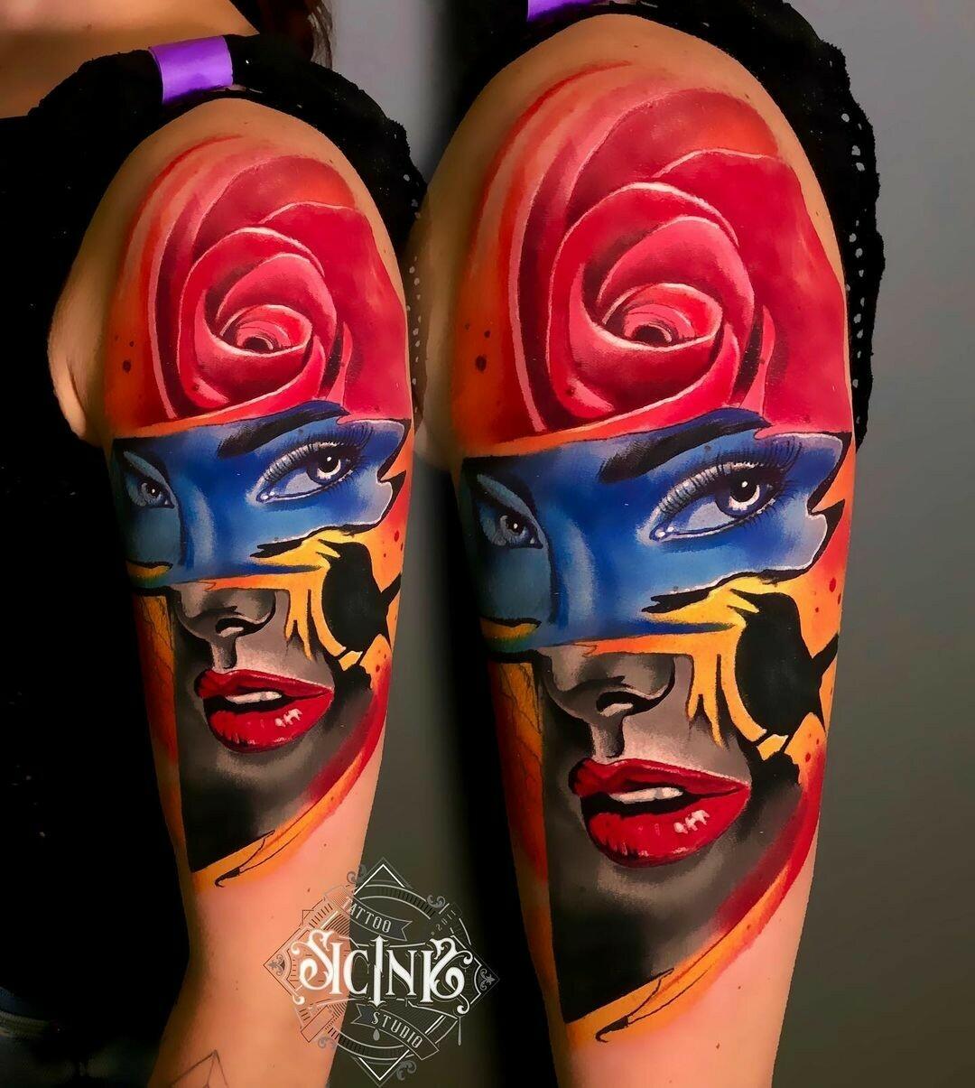 Inksearch tattoo Krystian Taraszkiewicz SicInk
