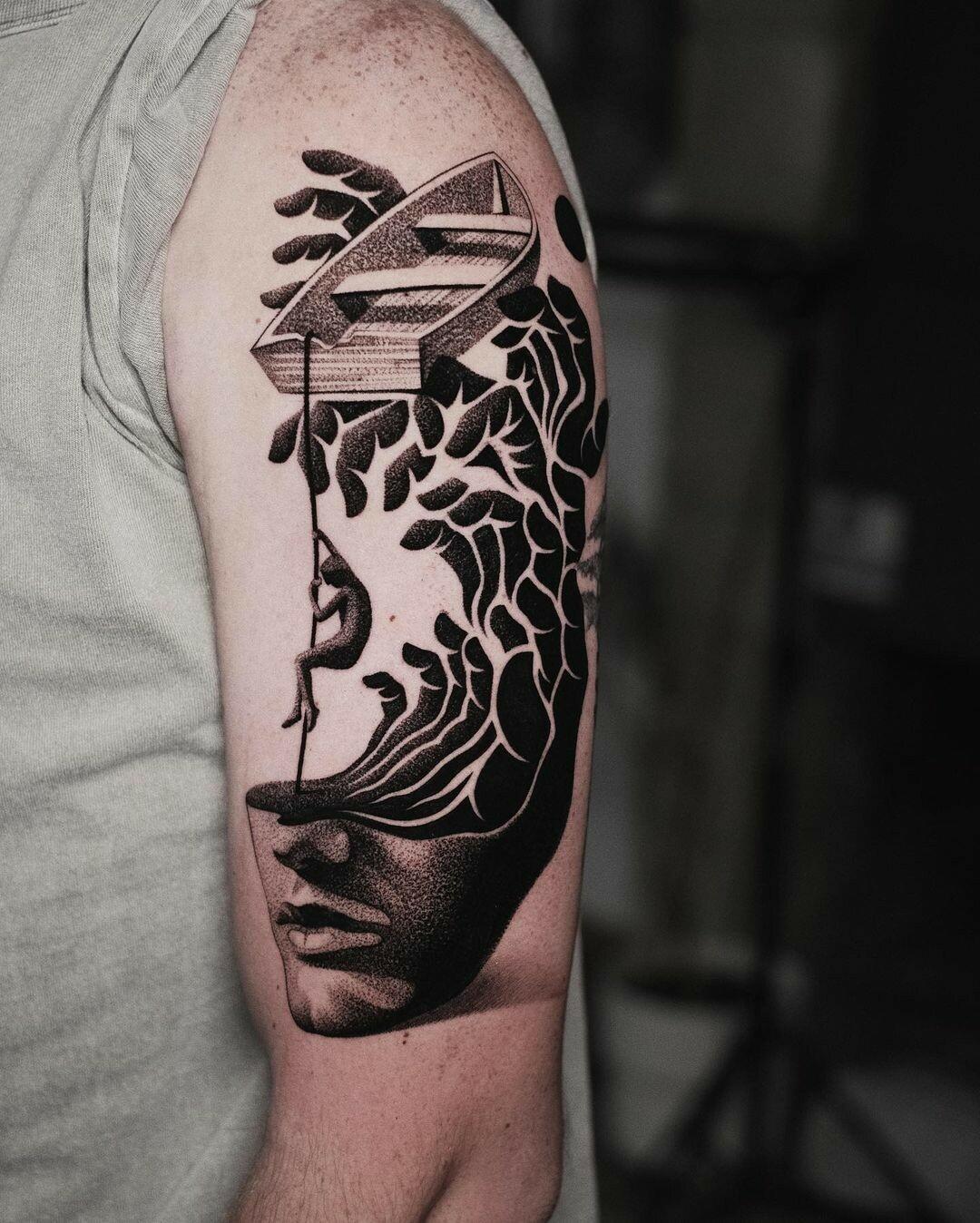 Inksearch tattoo Patryk Chybowski (Boski Tattoo)