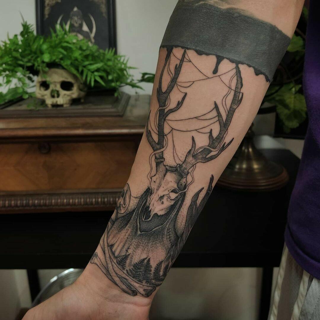 Inksearch tattoo Bizon tattoo