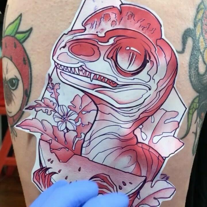Inksearch tattoo Pink Madzilla