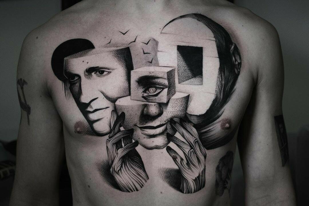 Inksearch tattoo Patryk Chybowski (Boski Tattoo)