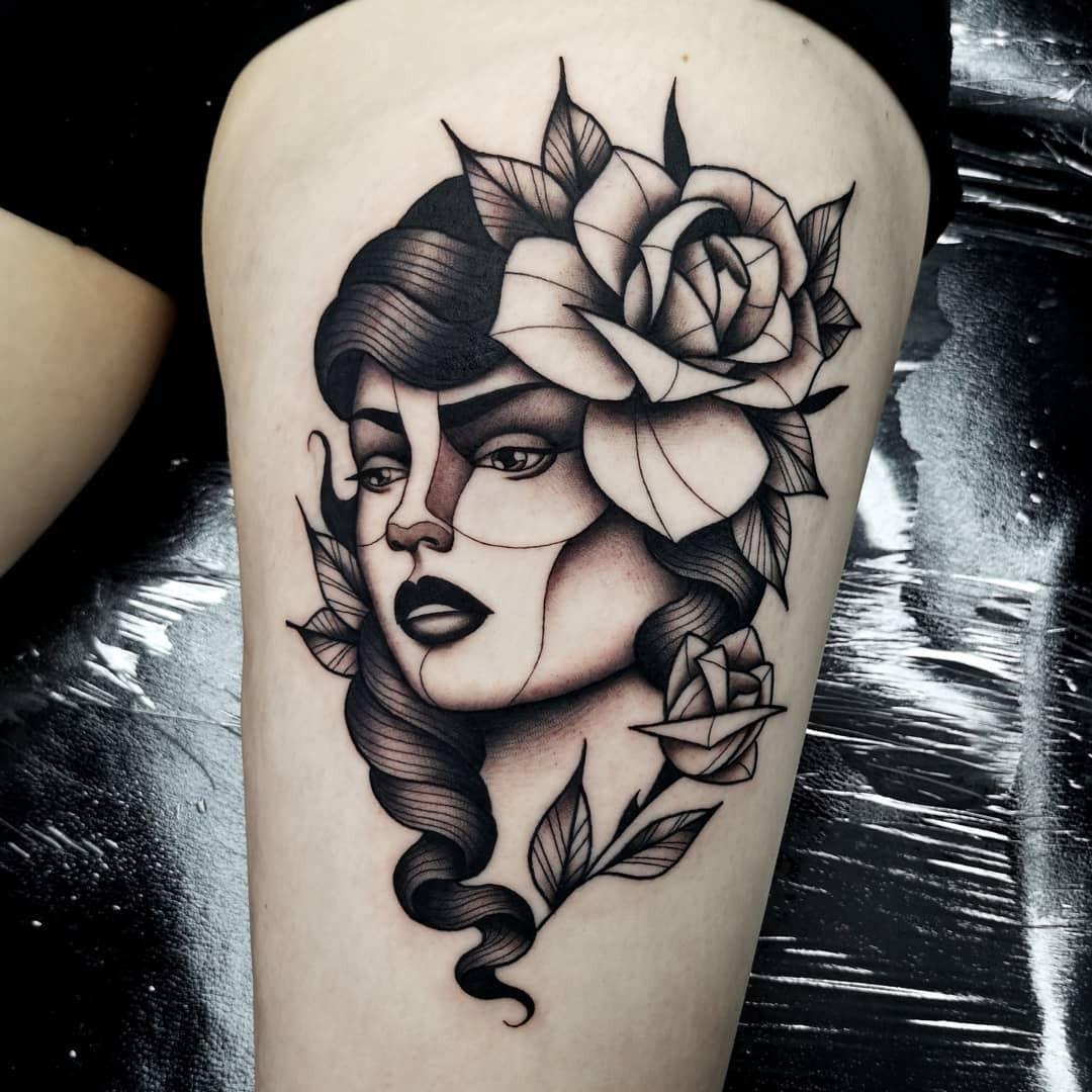 Inksearch tattoo Evel Qbiak