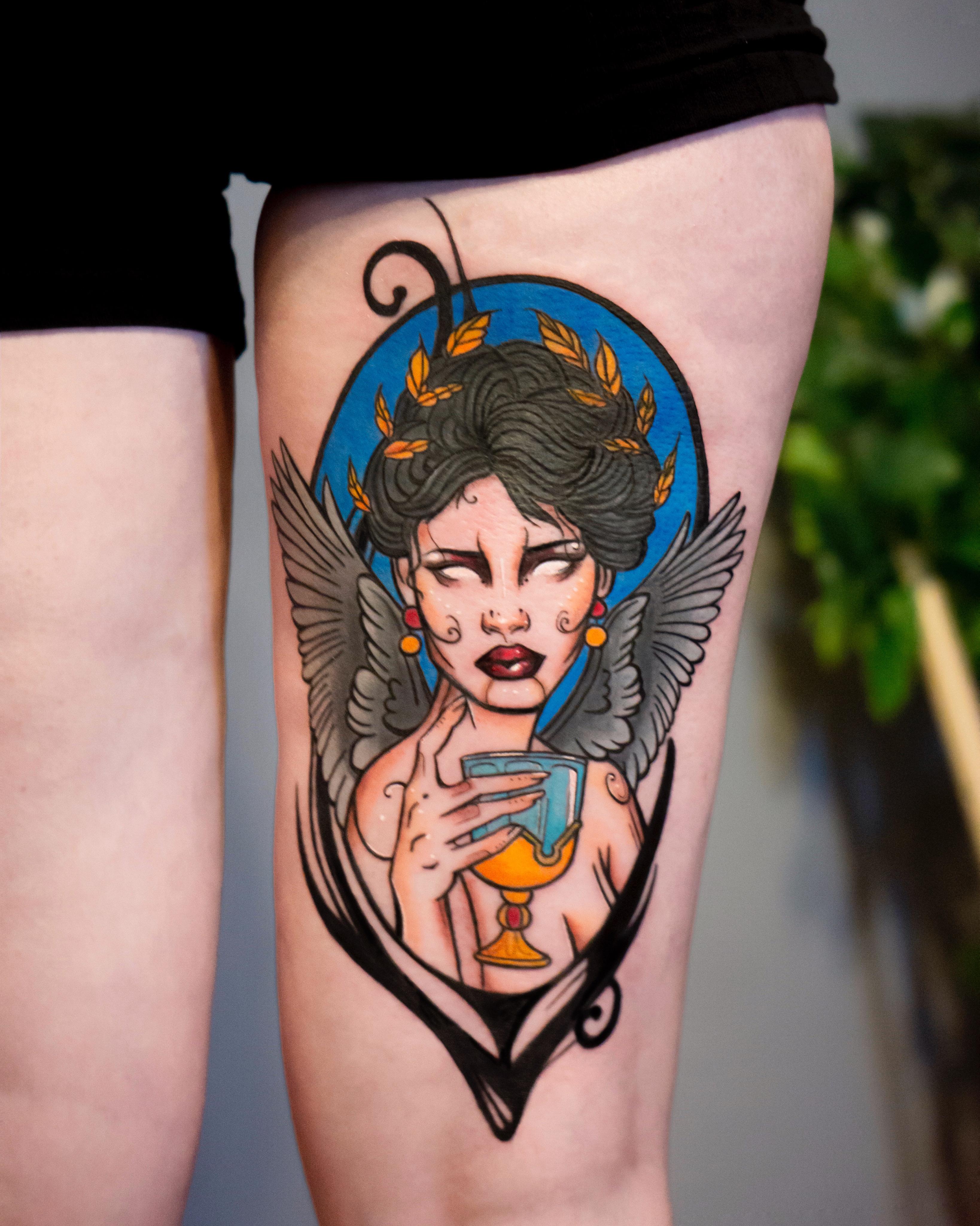 Inksearch tattoo Wściekła Blondyna