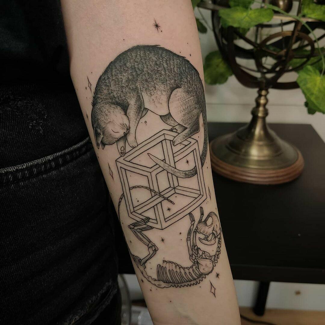 Inksearch tattoo Bizon tattoo