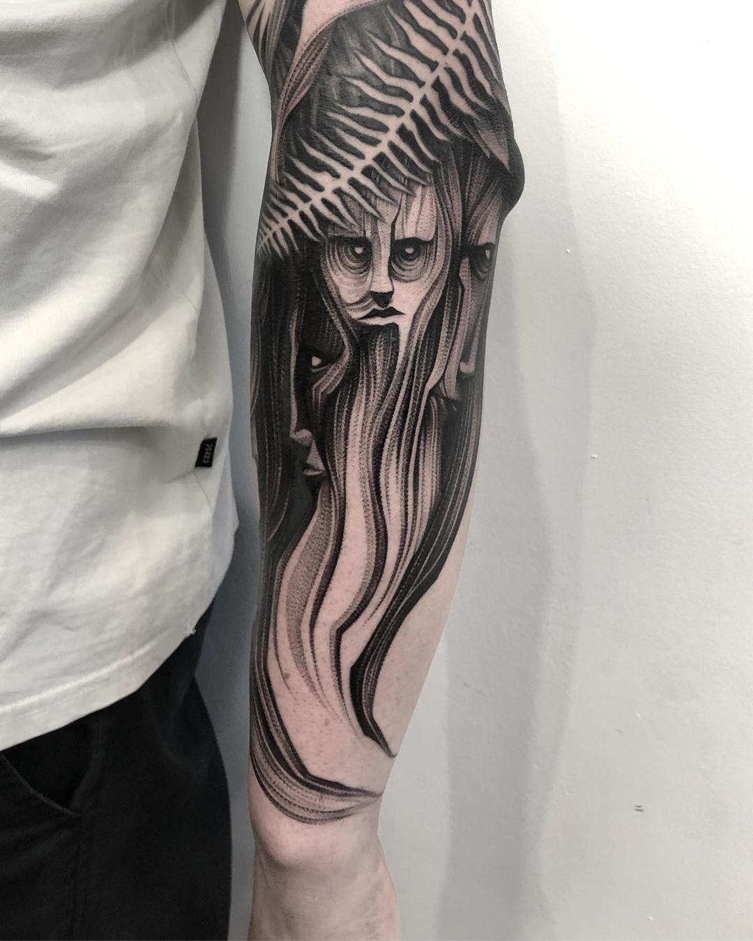 Inksearch tattoo Patryk Chybowski (Boski Tattoo)