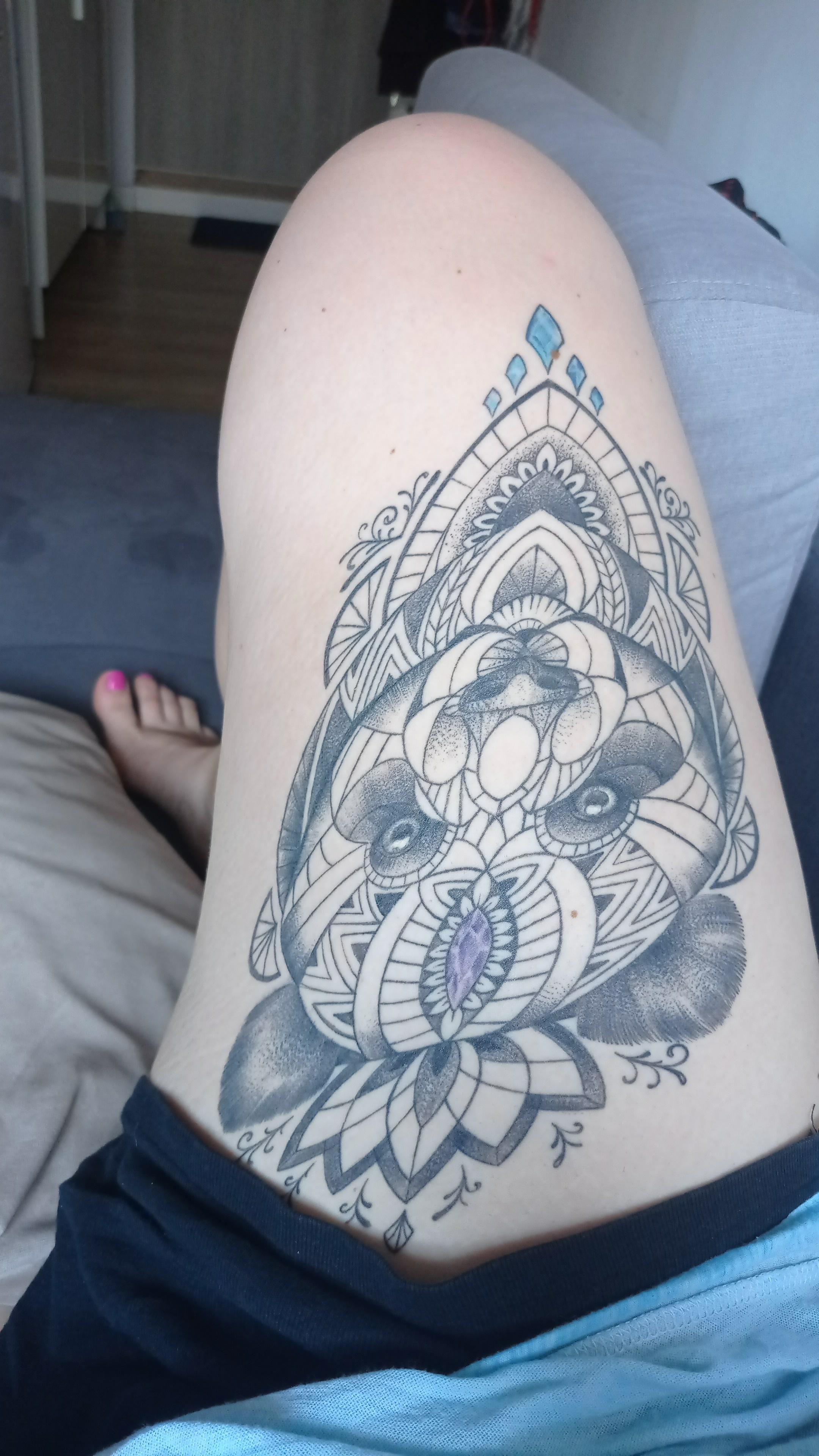 Inksearch tattoo Dagmara Panda