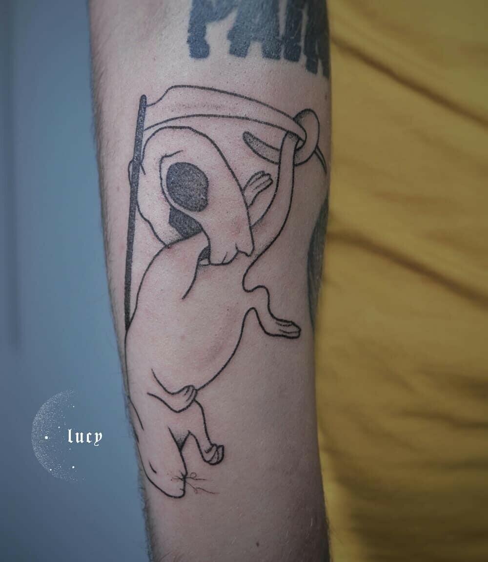 Inksearch tattoo Lucy_handpoke