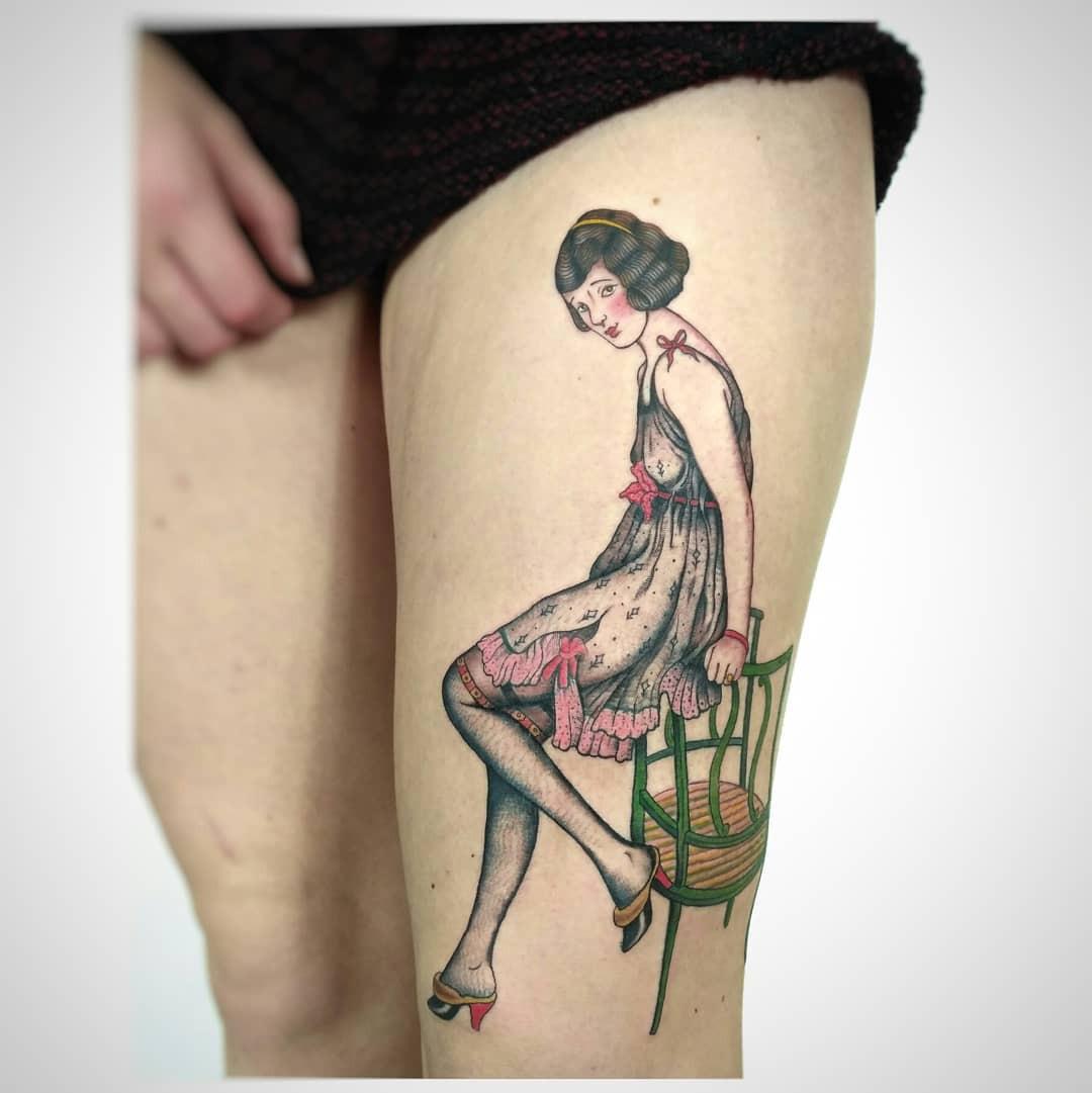 Inksearch tattoo Anna Szejdewik aka Coxie