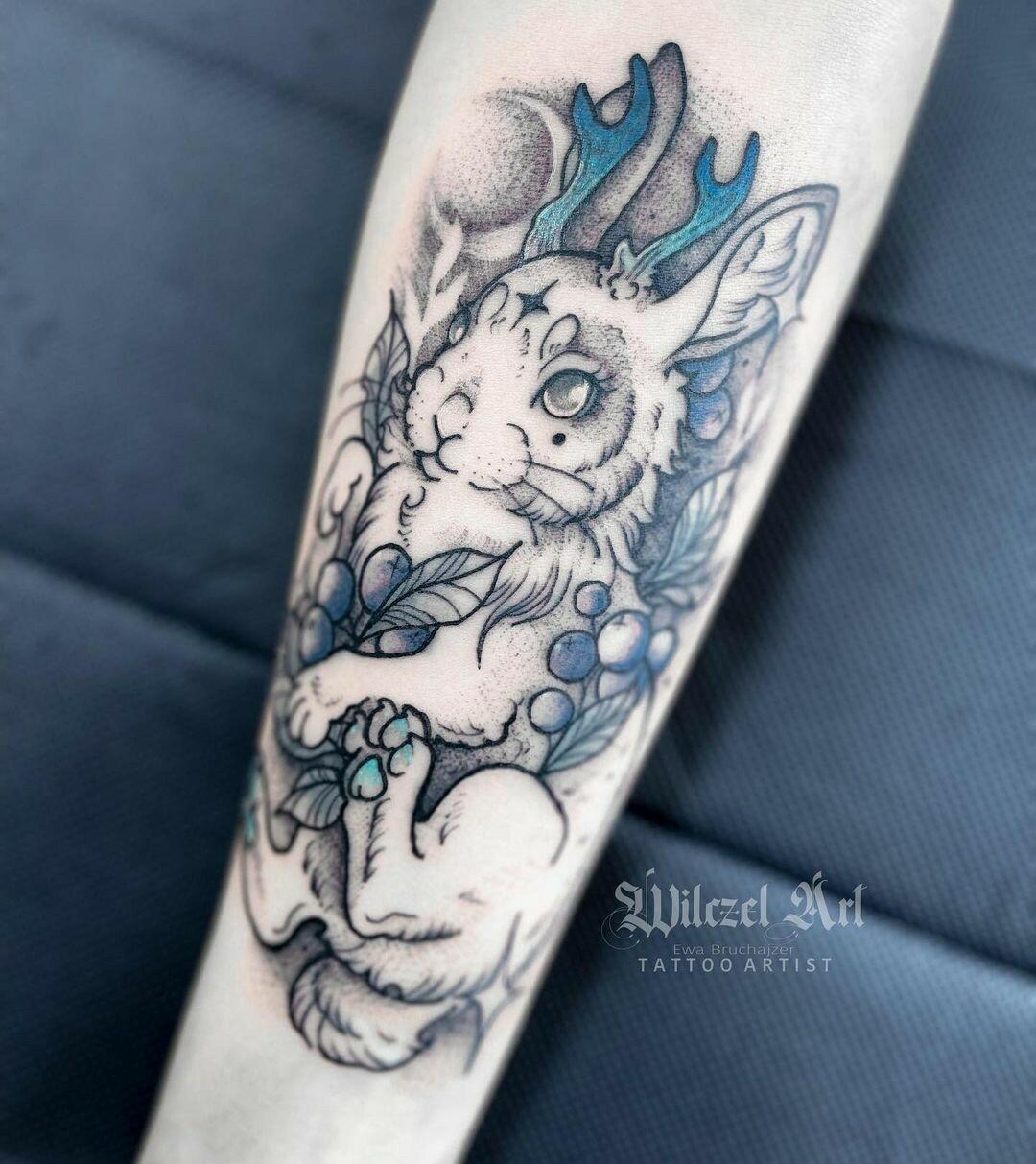 Inksearch tattoo Wilczeł