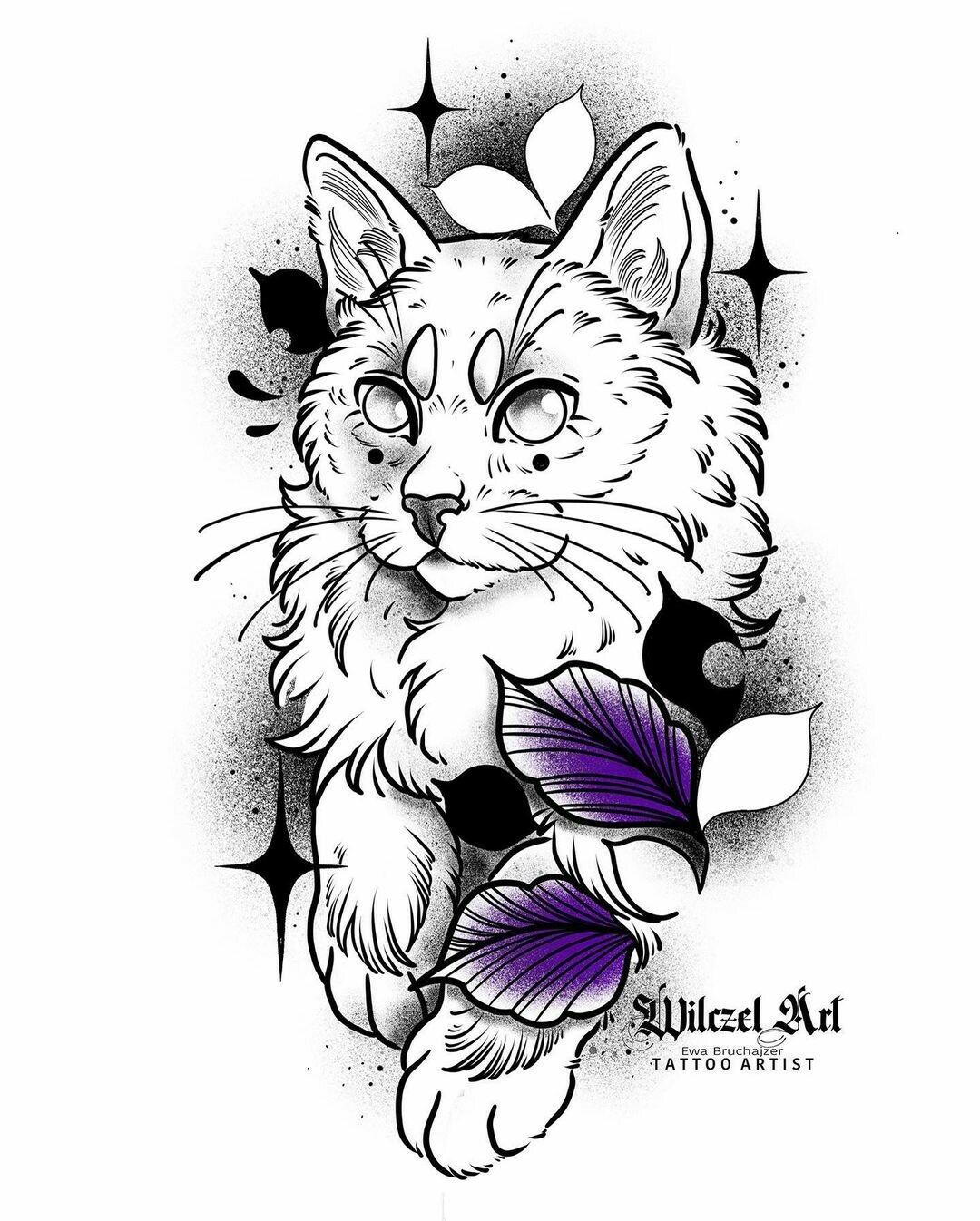 Inksearch tattoo Wilczeł