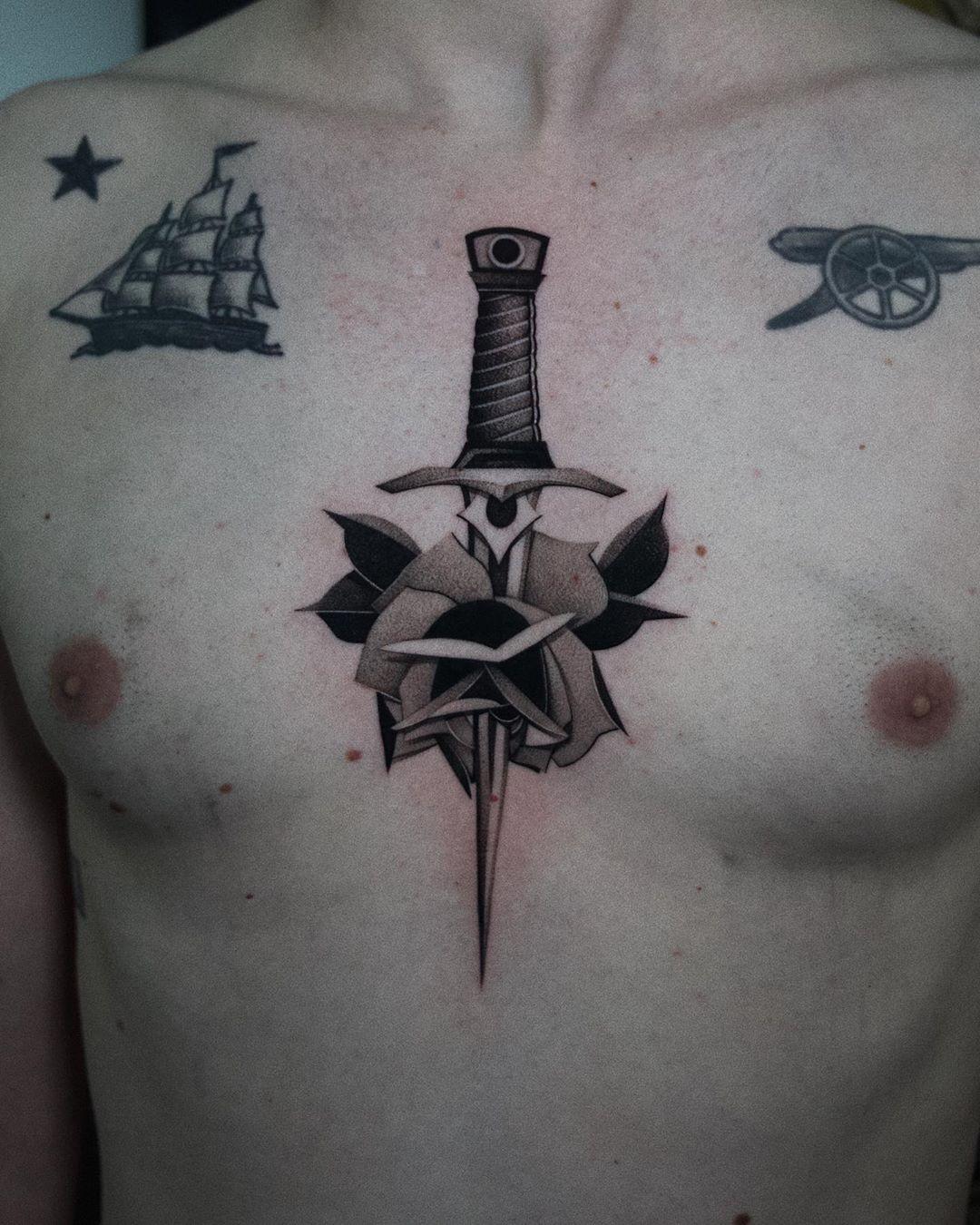 Inksearch tattoo Patryk Chybowski (Boski Tattoo)