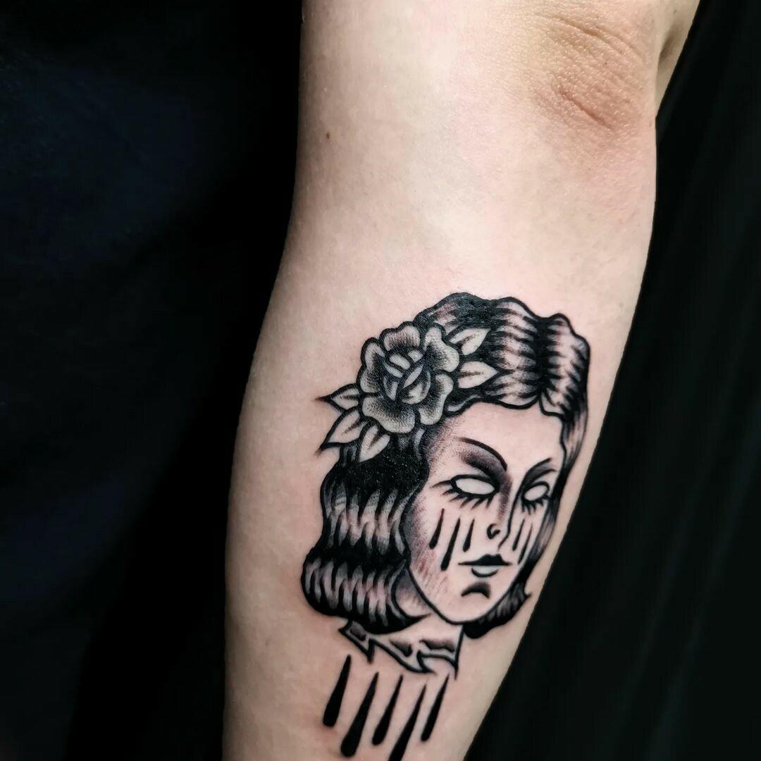 Inksearch tattoo SPIKE HEAD