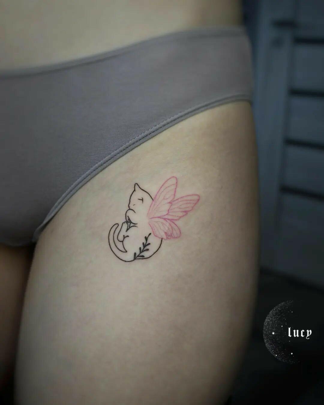 Inksearch tattoo Lucy_handpoke