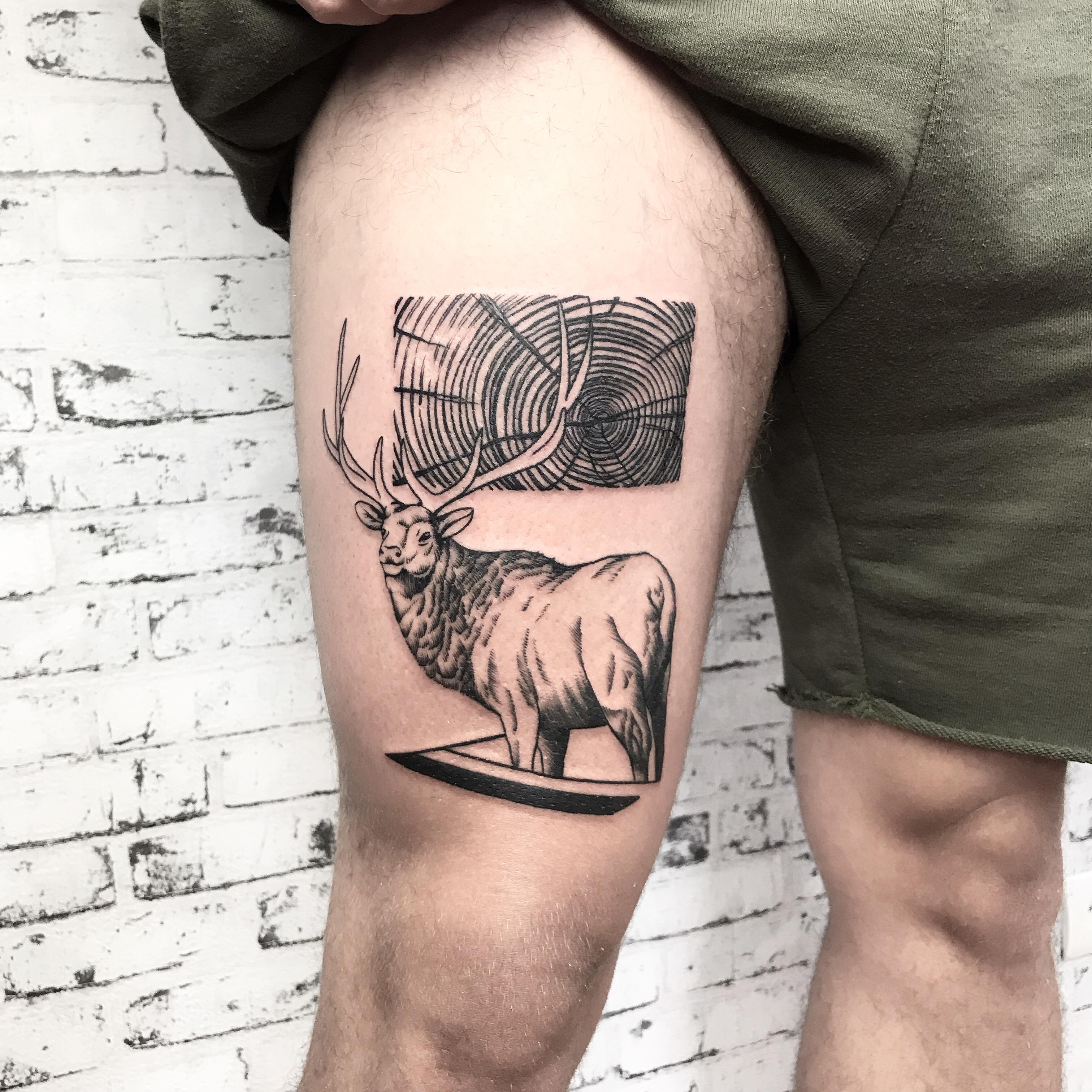 Inksearch tattoo Szogun Ciernistych Krzewów